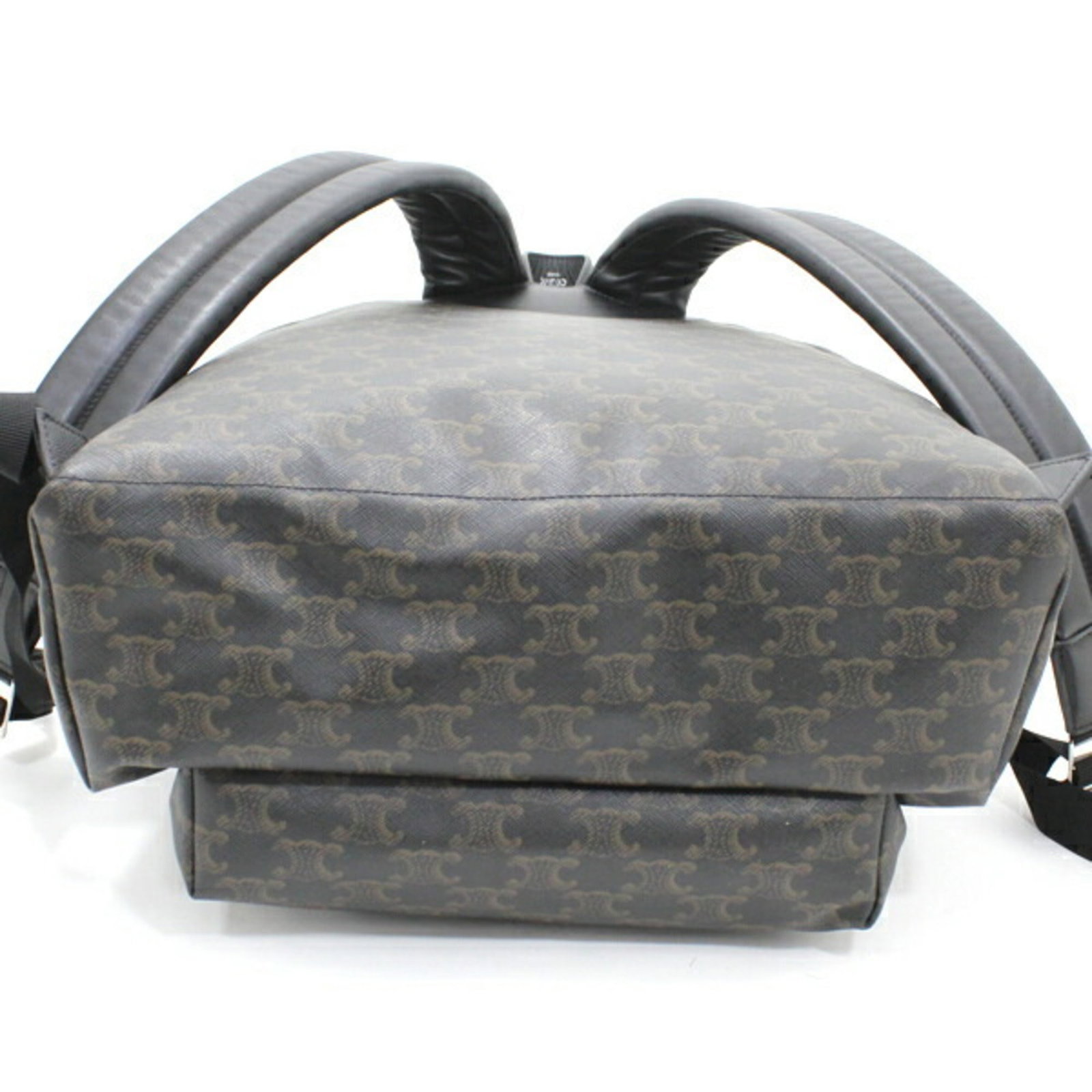 Canvas Leather Backpack Celine - 8