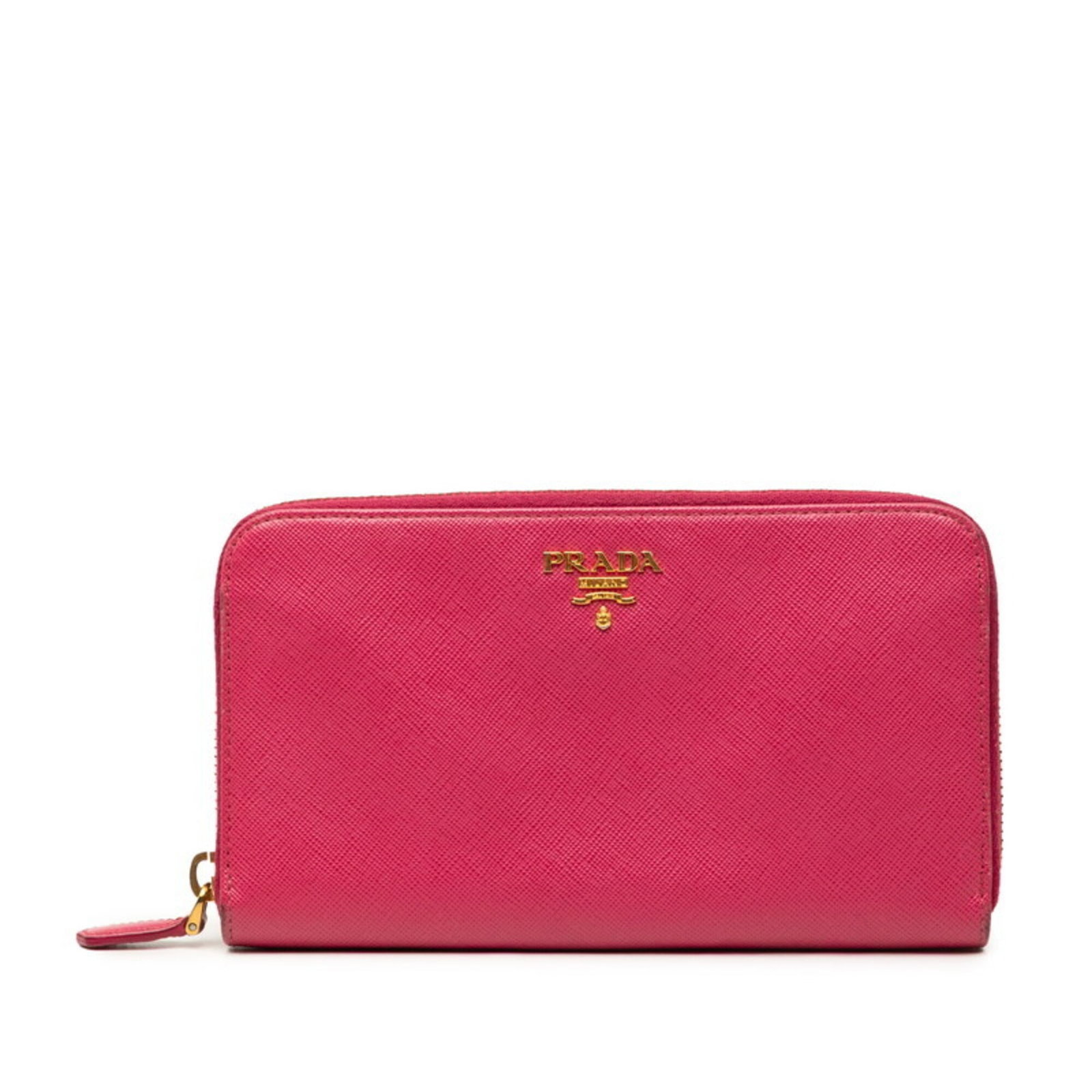 Coin purse case leather: Coin purse case leather Pink leather coin purse case with a size of 10.5cm x 18.5cm x 2cm. This Prada-style case features a vibrant pink color and is made from high-quality leather. The compact