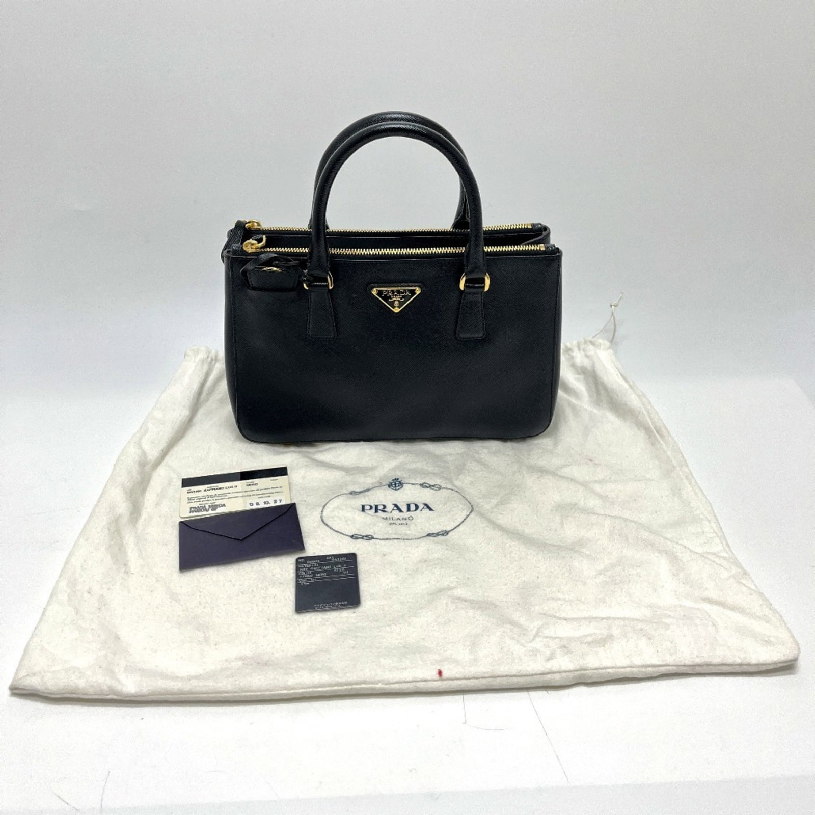 Handbag Leather Prada - 17