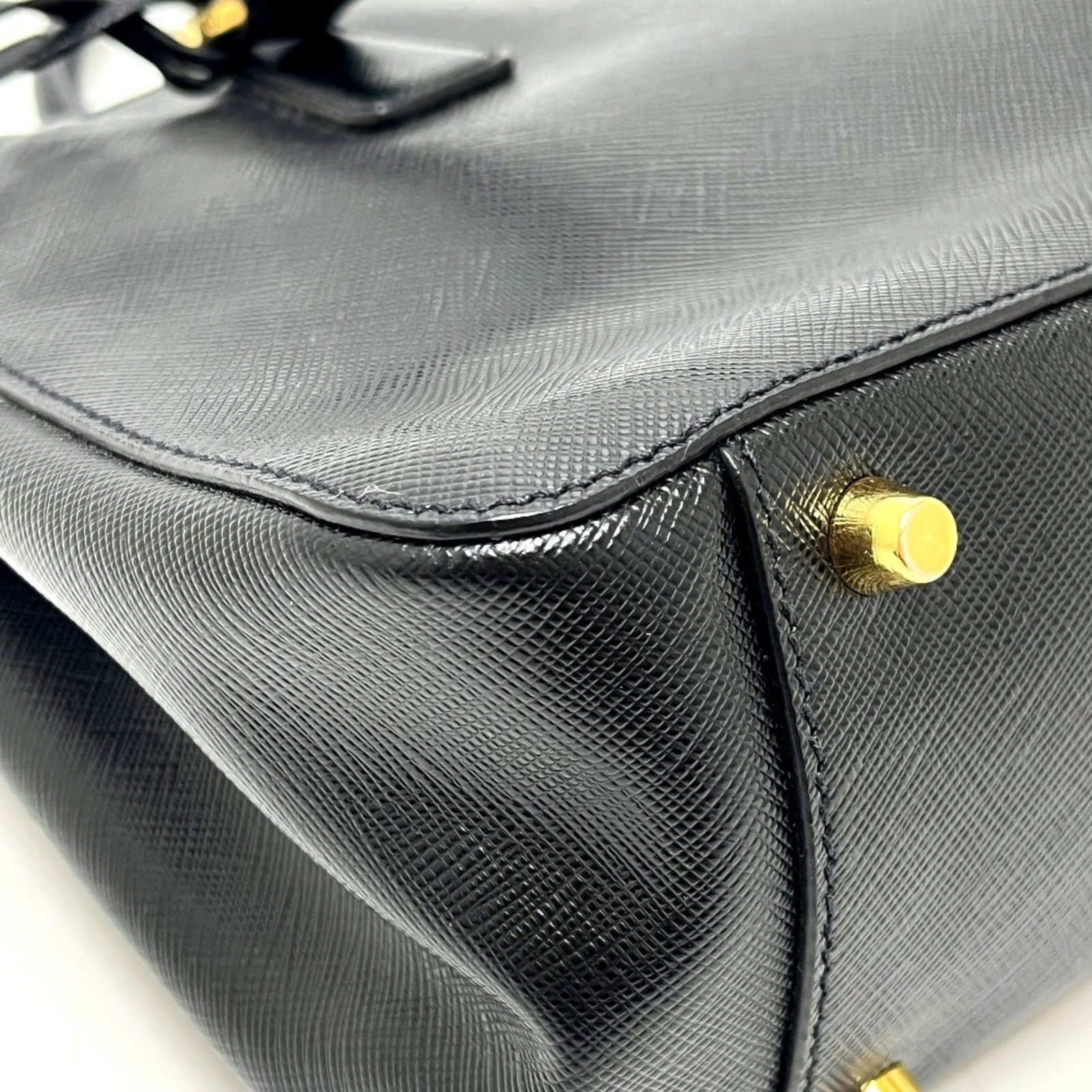 Handbag Leather Prada - 6