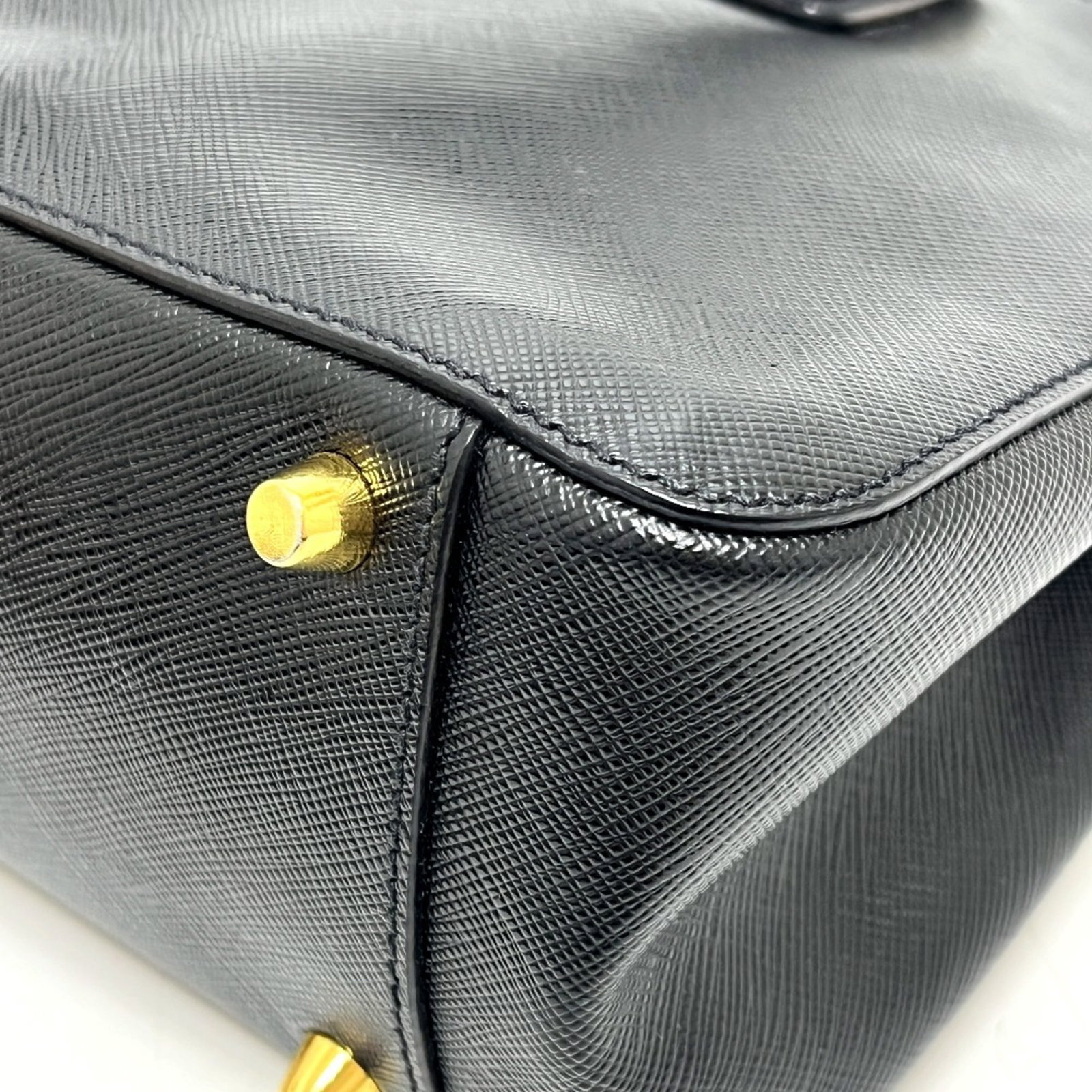Handbag Leather Prada - 7