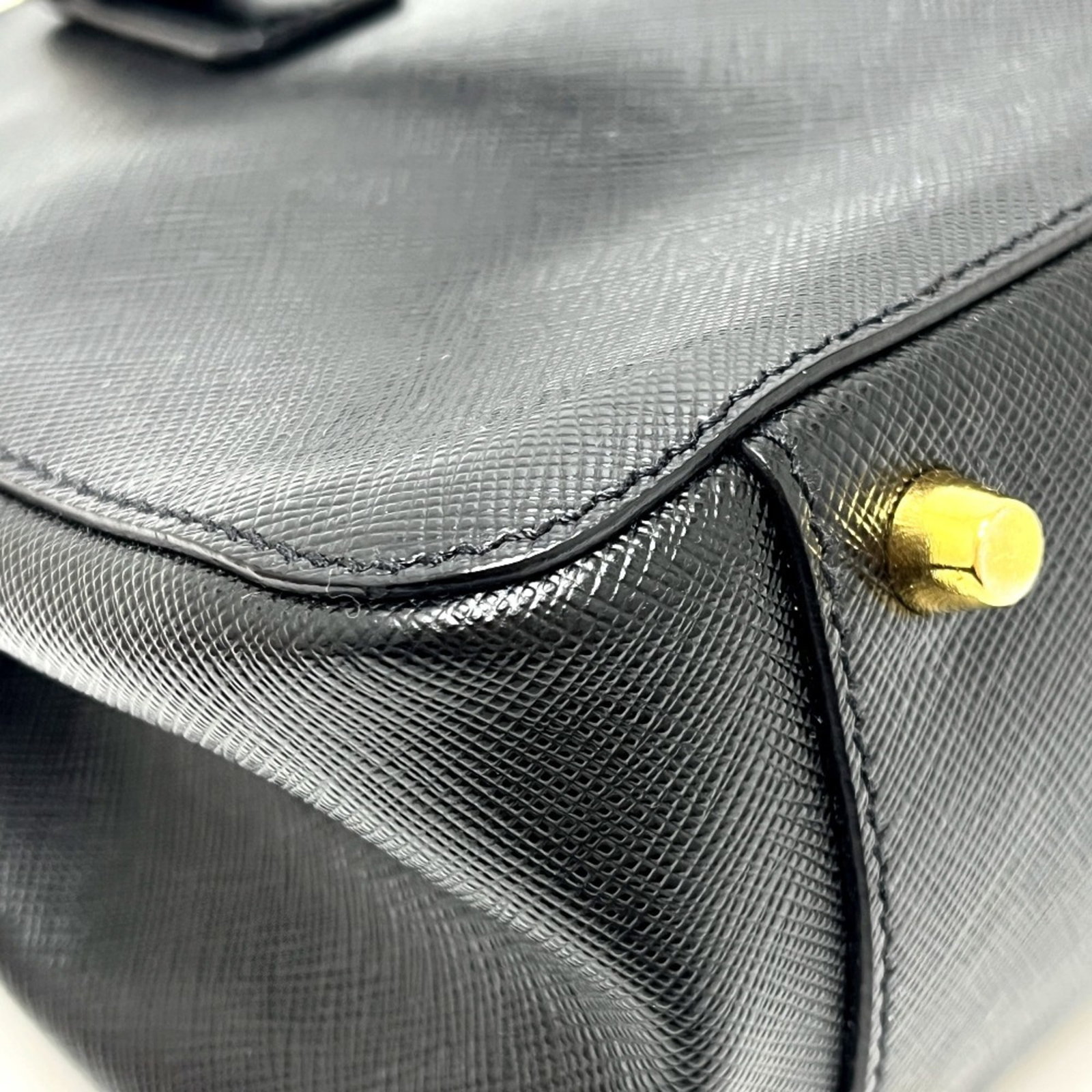 Handbag Leather Prada - 8