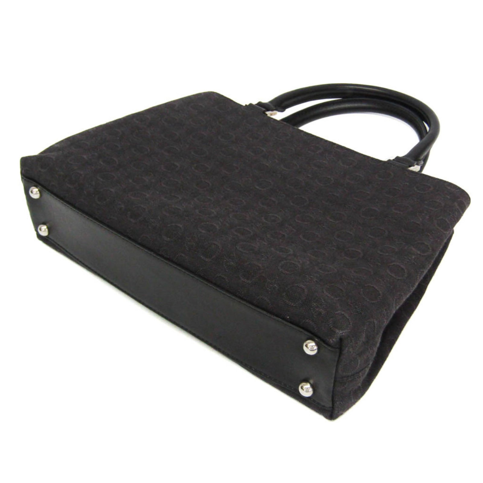 Handbag Canvas Leather - 3