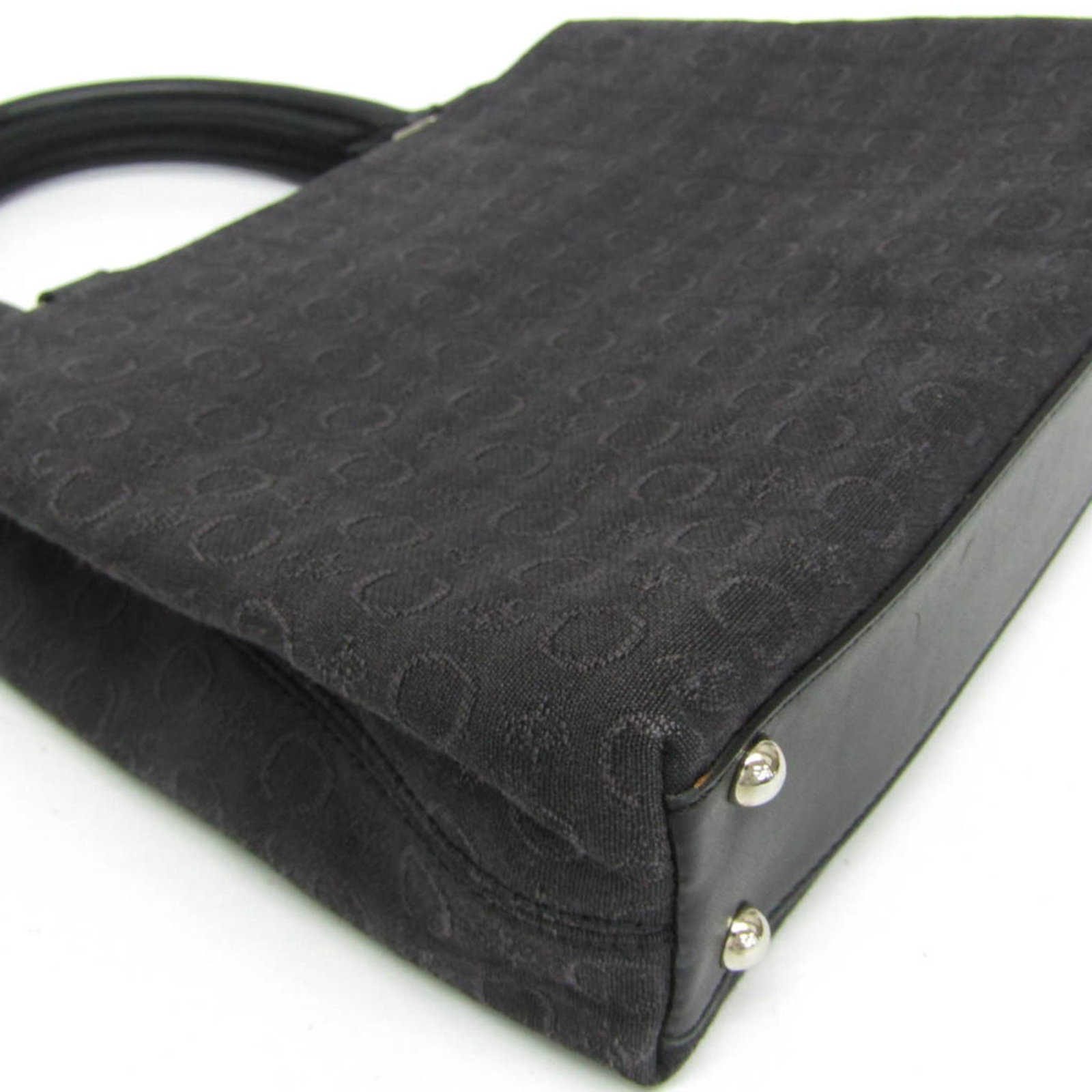 Handbag Canvas Leather - 5