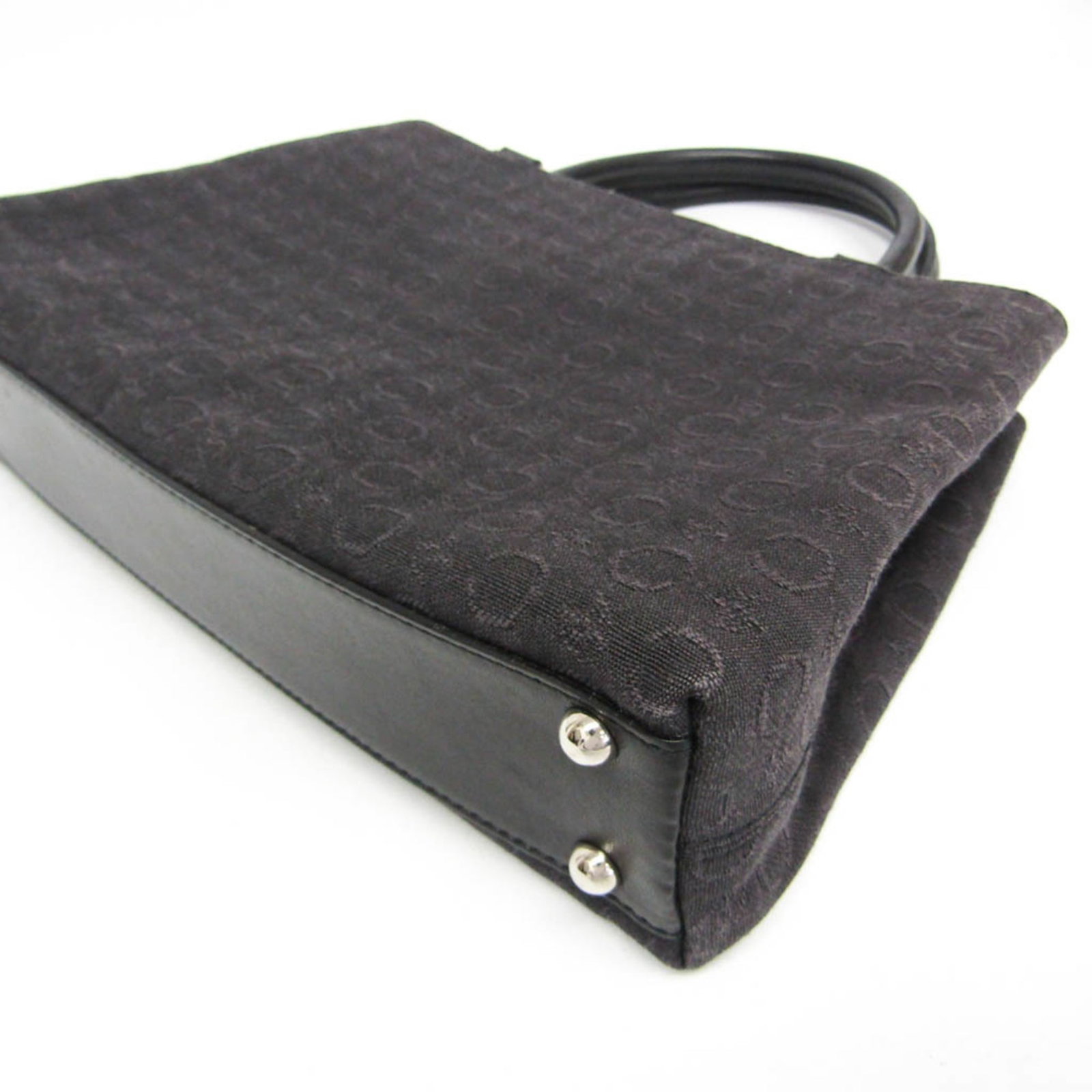 Handbag Canvas Leather - 6