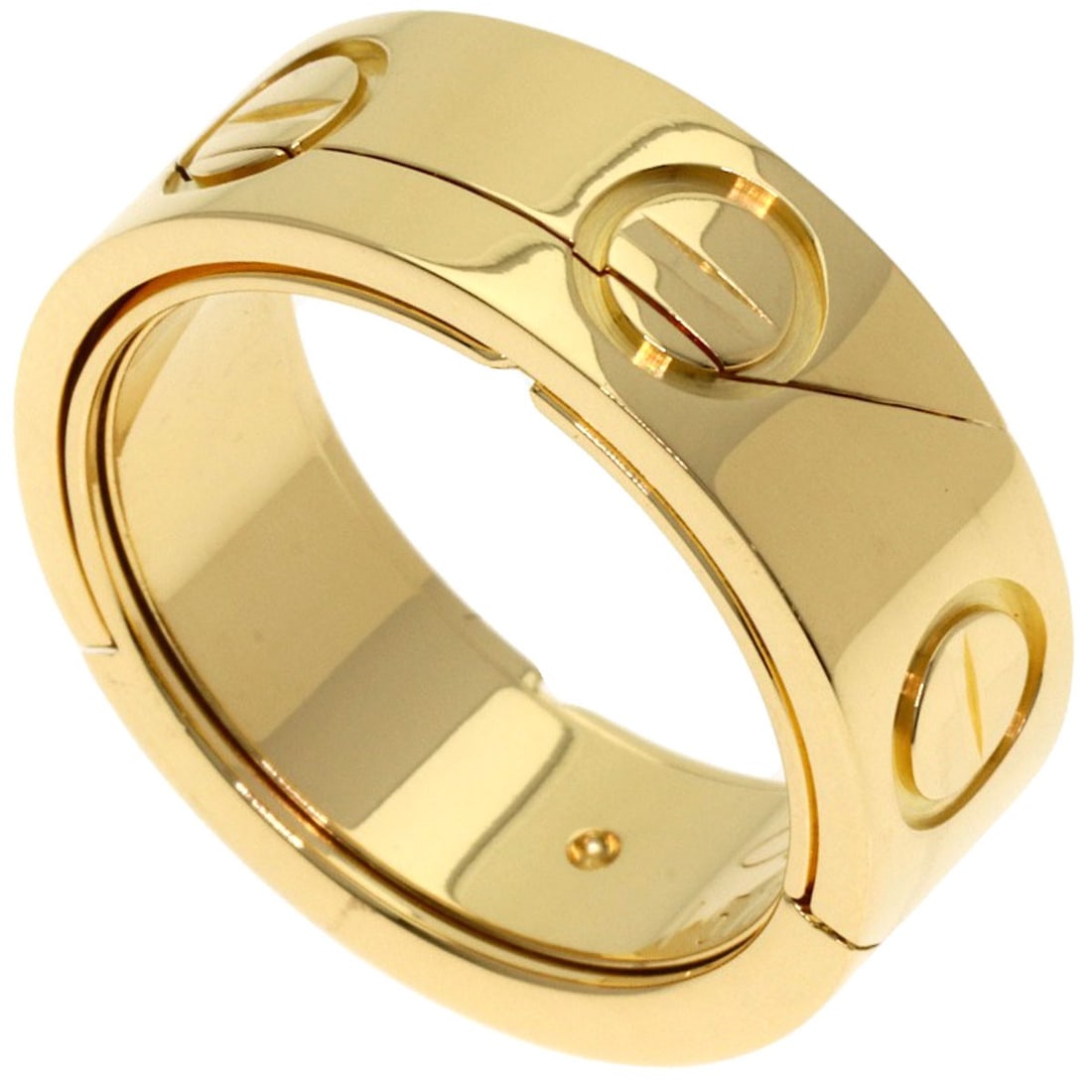 Cartier Astro Love Ring K18 Yellow Gold: Cartier Astro Love Ring K18 Yellow Gold Cartier Astro Love Ring K18 Yellow Gold is a stylish ring featuring K18 yellow gold construction. This piece boasts a gold metal exterior and is available in si