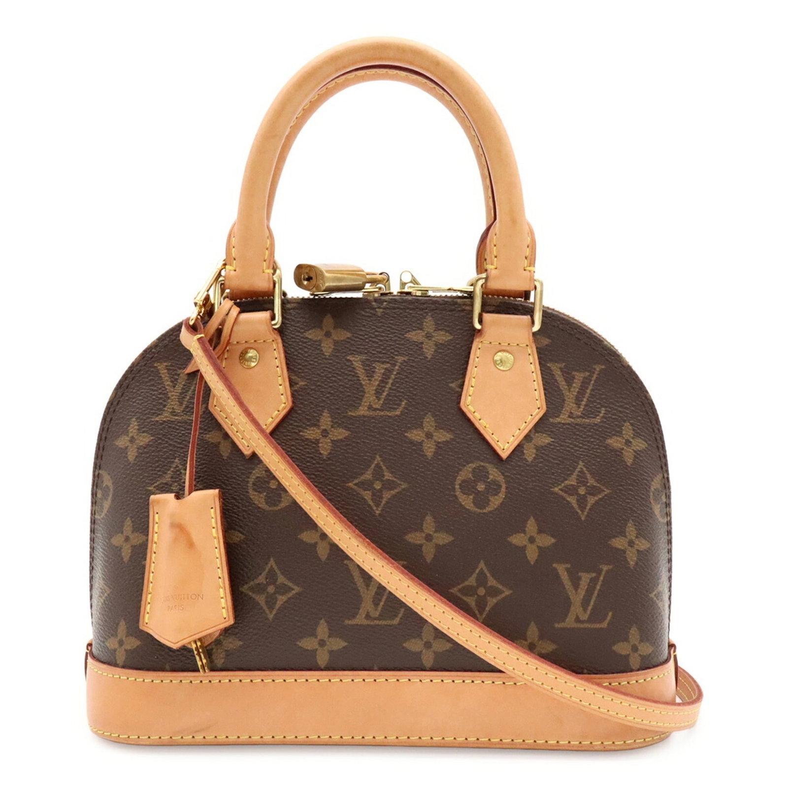 Monogram Louis Vuitton Handbag Shoulder: Monogram Louis Vuitton Handbag Shoulder Monogram Louis Vuitton Handbag Shoulder in Brown features the iconic monogram pattern, a timeless design element that adds a touch of sophistication to any outf