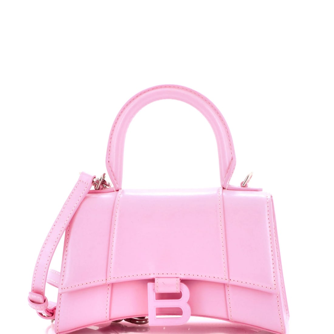 Leather Handle Top Bag Hourglass Balenciaga XS (1 of 6)