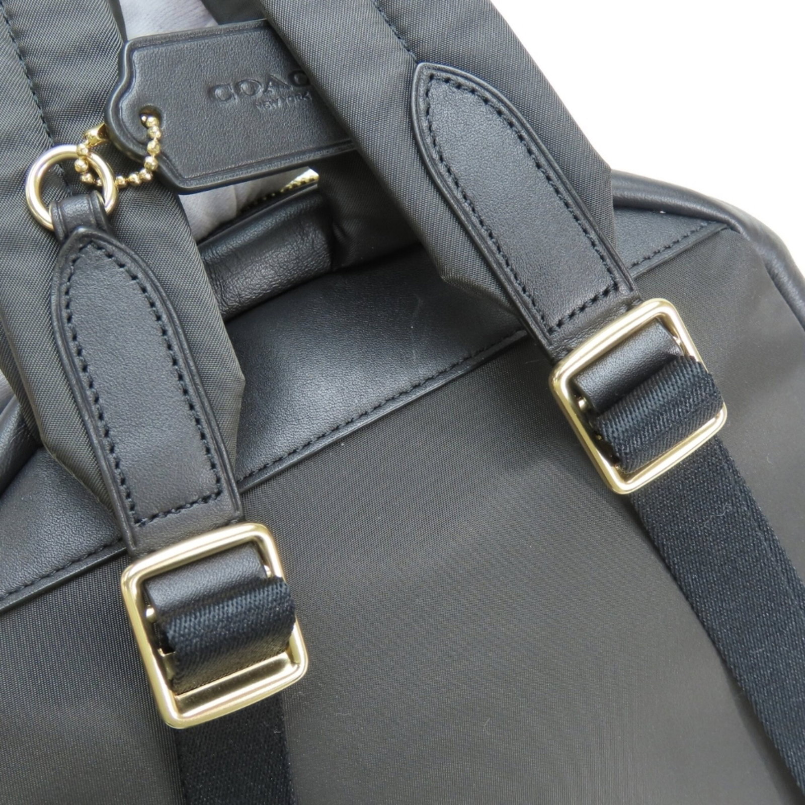 Pvc leather backpack coach - 14