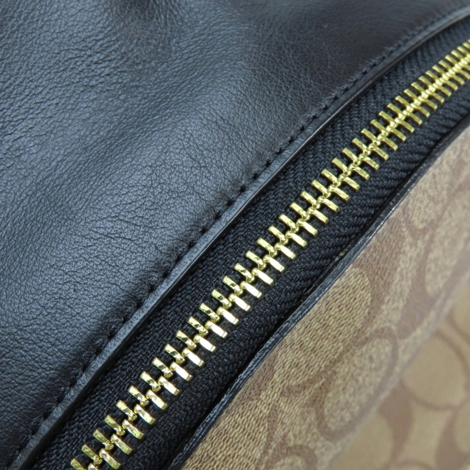 Pvc leather backpack coach - 15