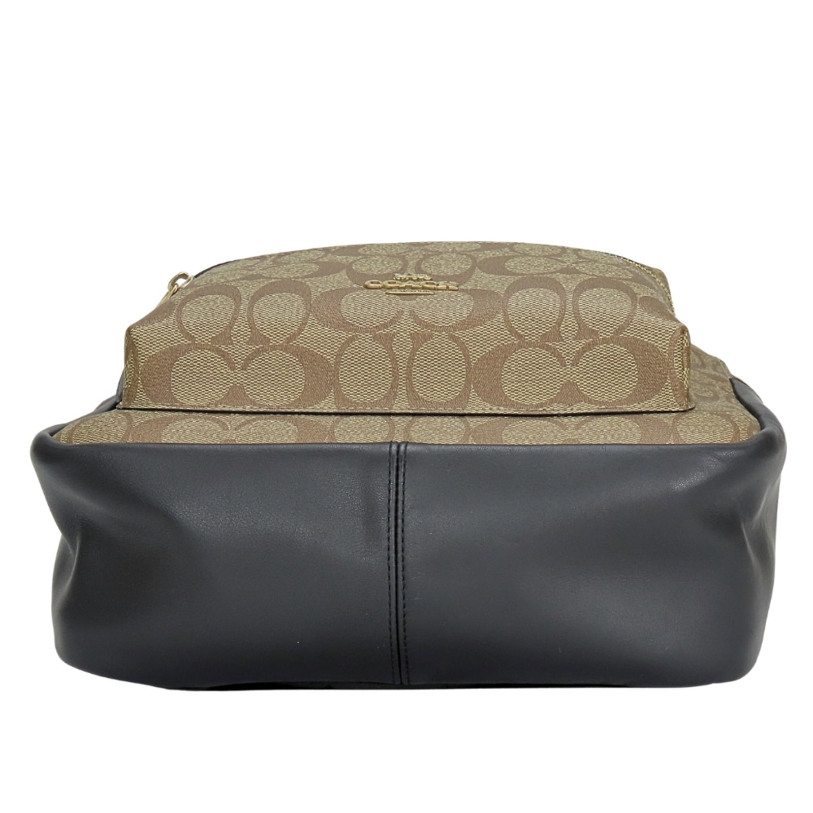 Pvc leather backpack coach - 5