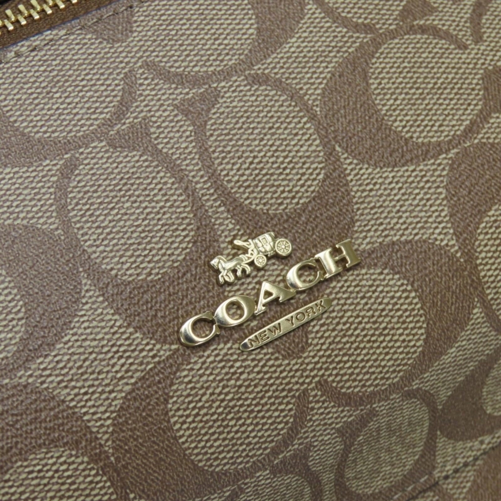 Pvc leather backpack coach - 9