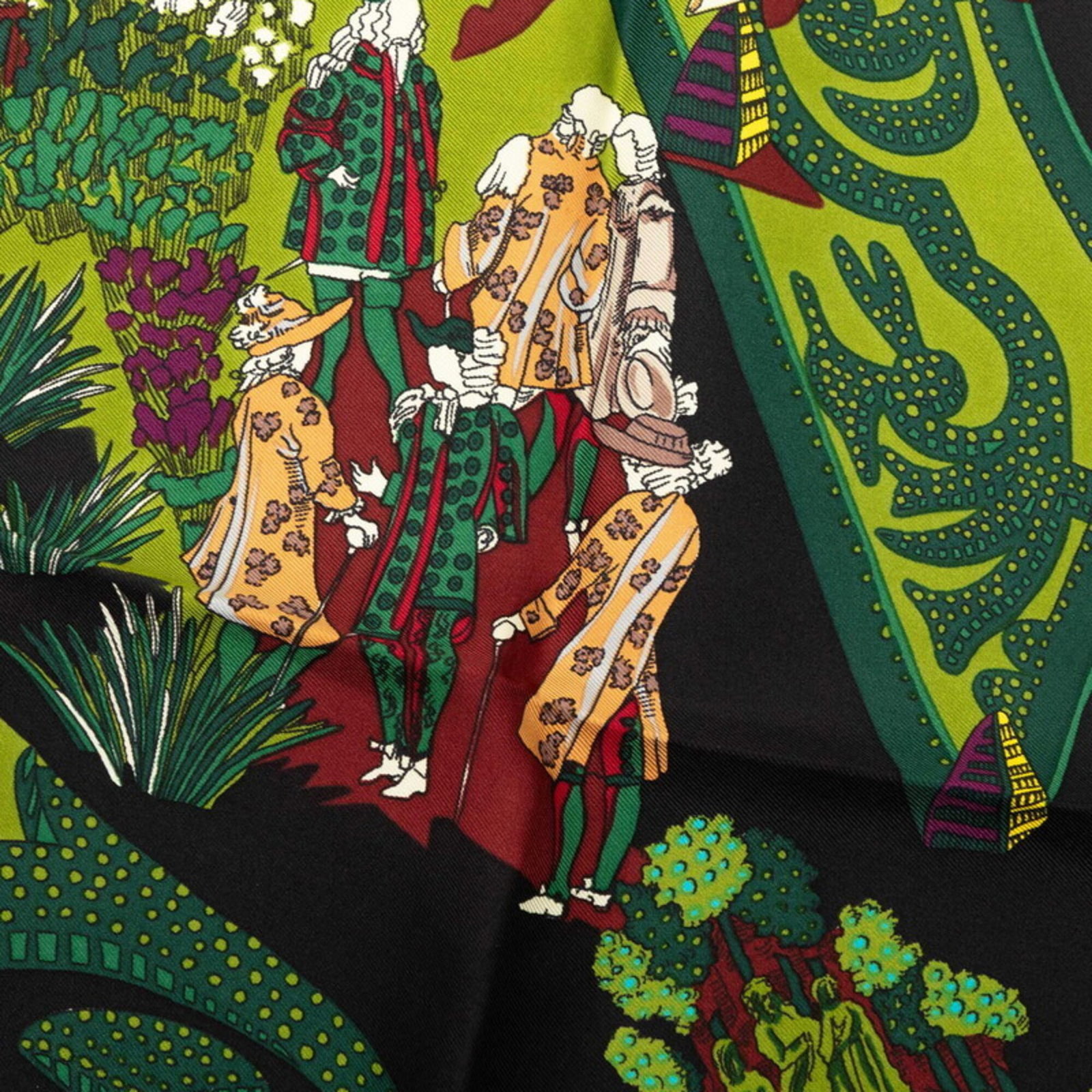 Silk Hermes Scarf - 4