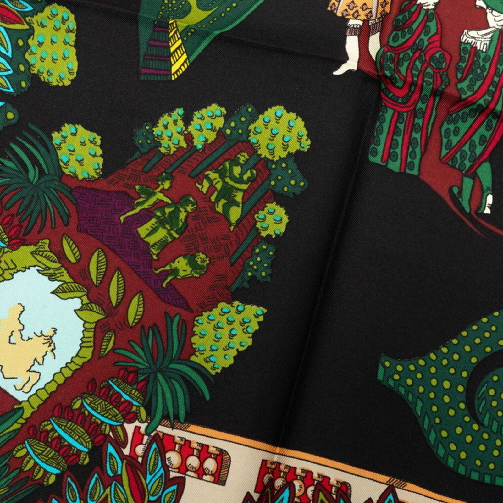 Silk Hermes Scarf - 5