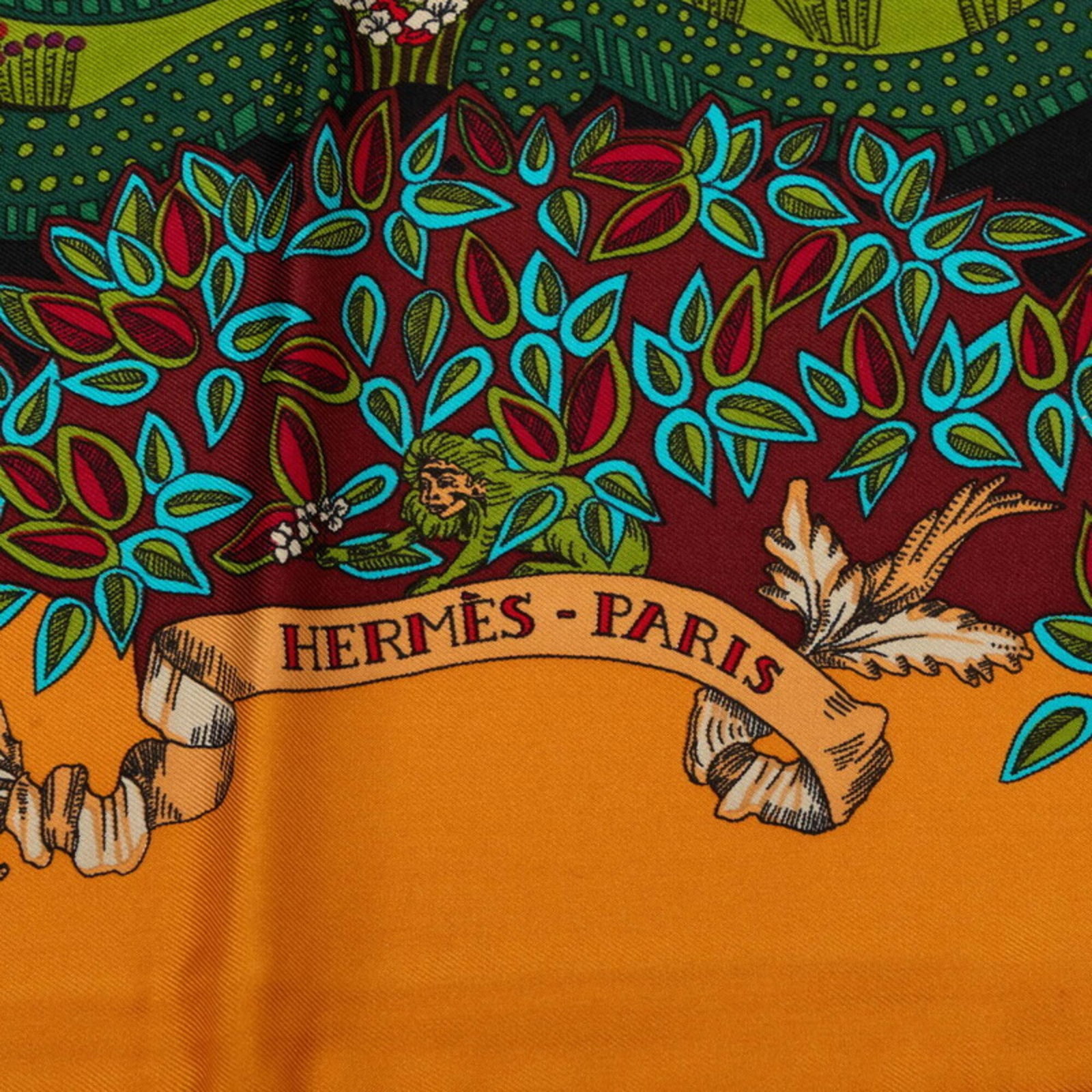 Silk Hermes Scarf - 6