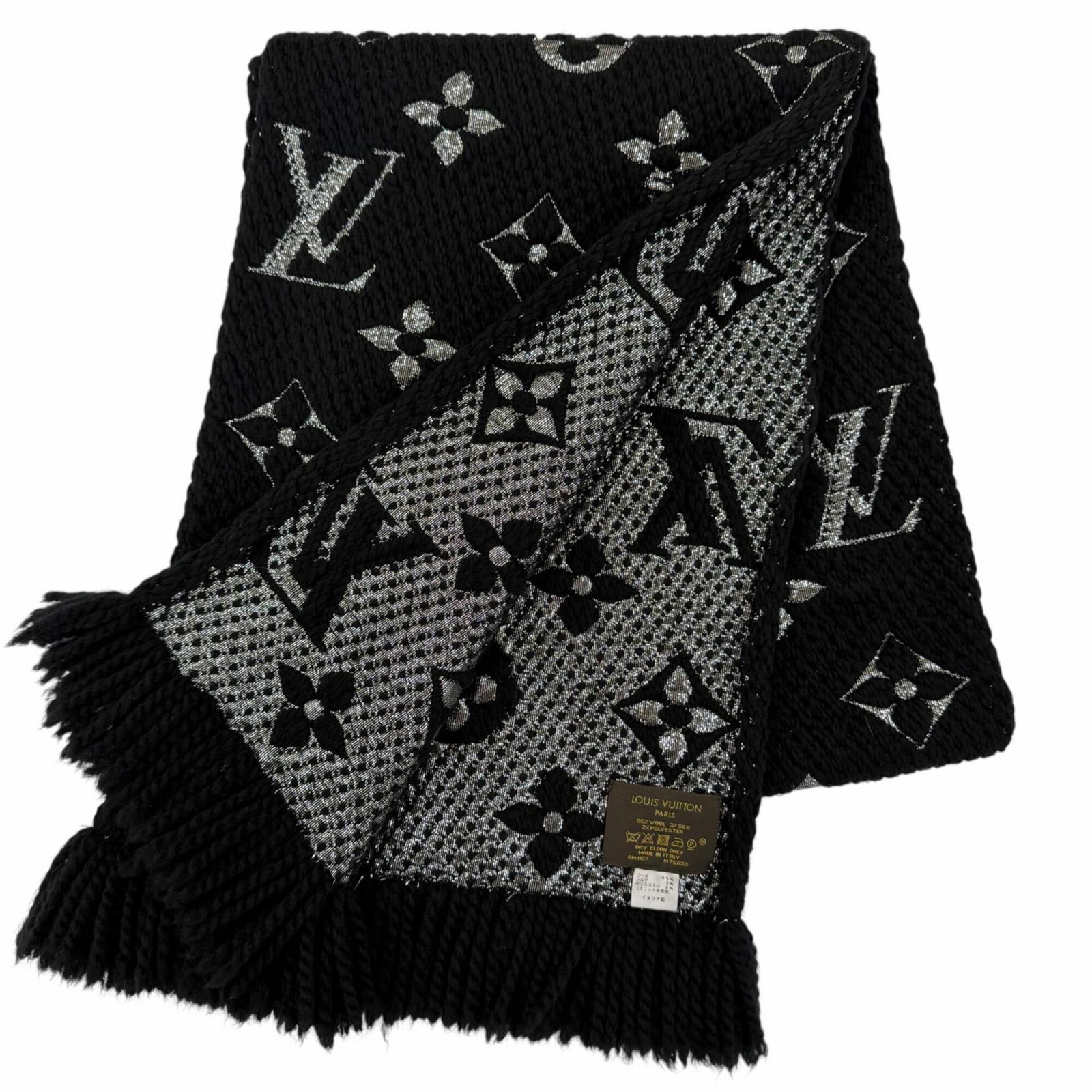 Silk Wool Polyester Stole Louis Vuitton - 2