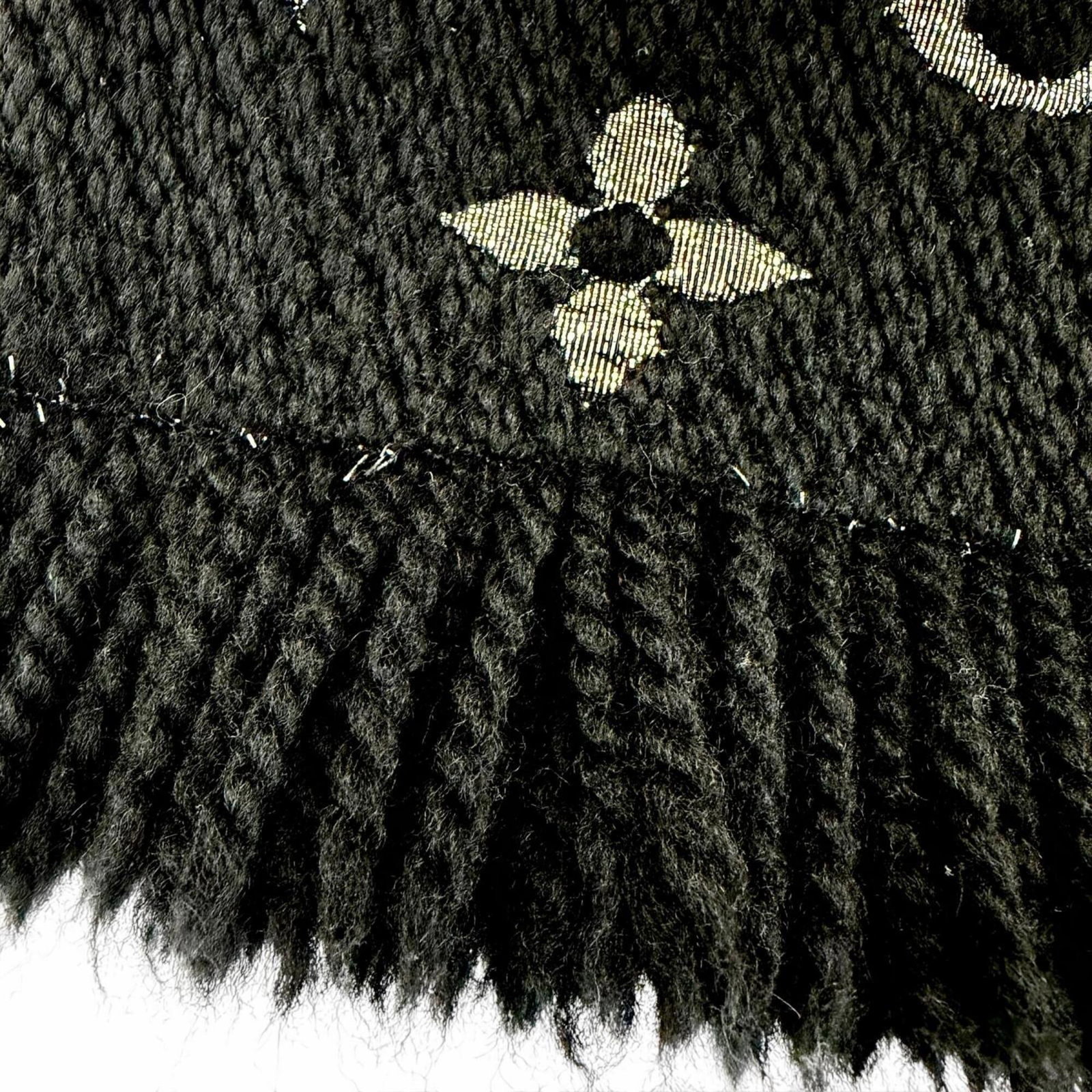 Silk Wool Polyester Stole Louis Vuitton - 5
