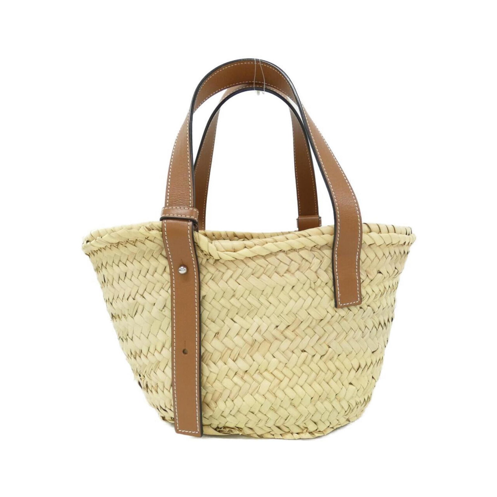 Handbag Raffia Leather Loewe - 2