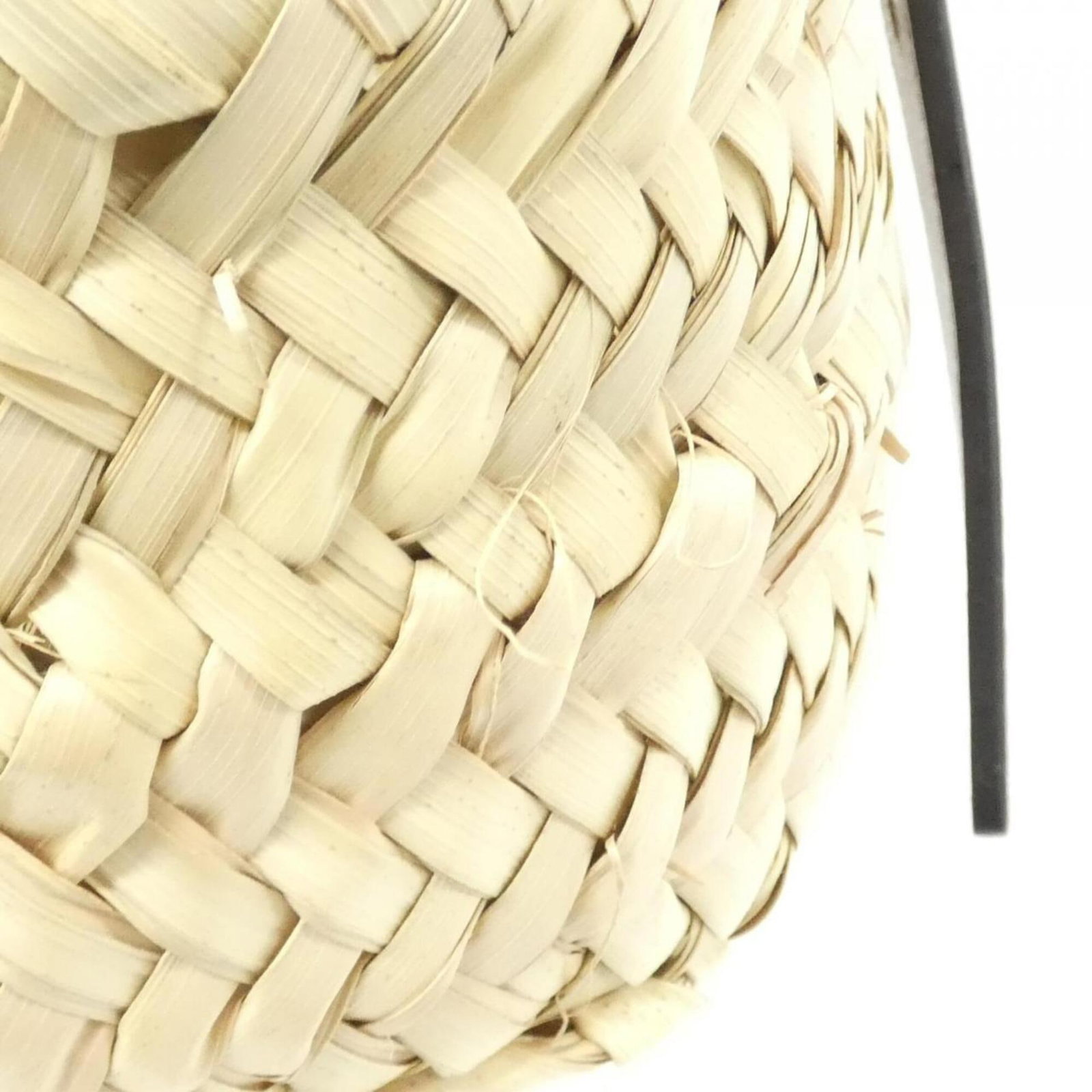 Handbag Raffia Leather Loewe - 5