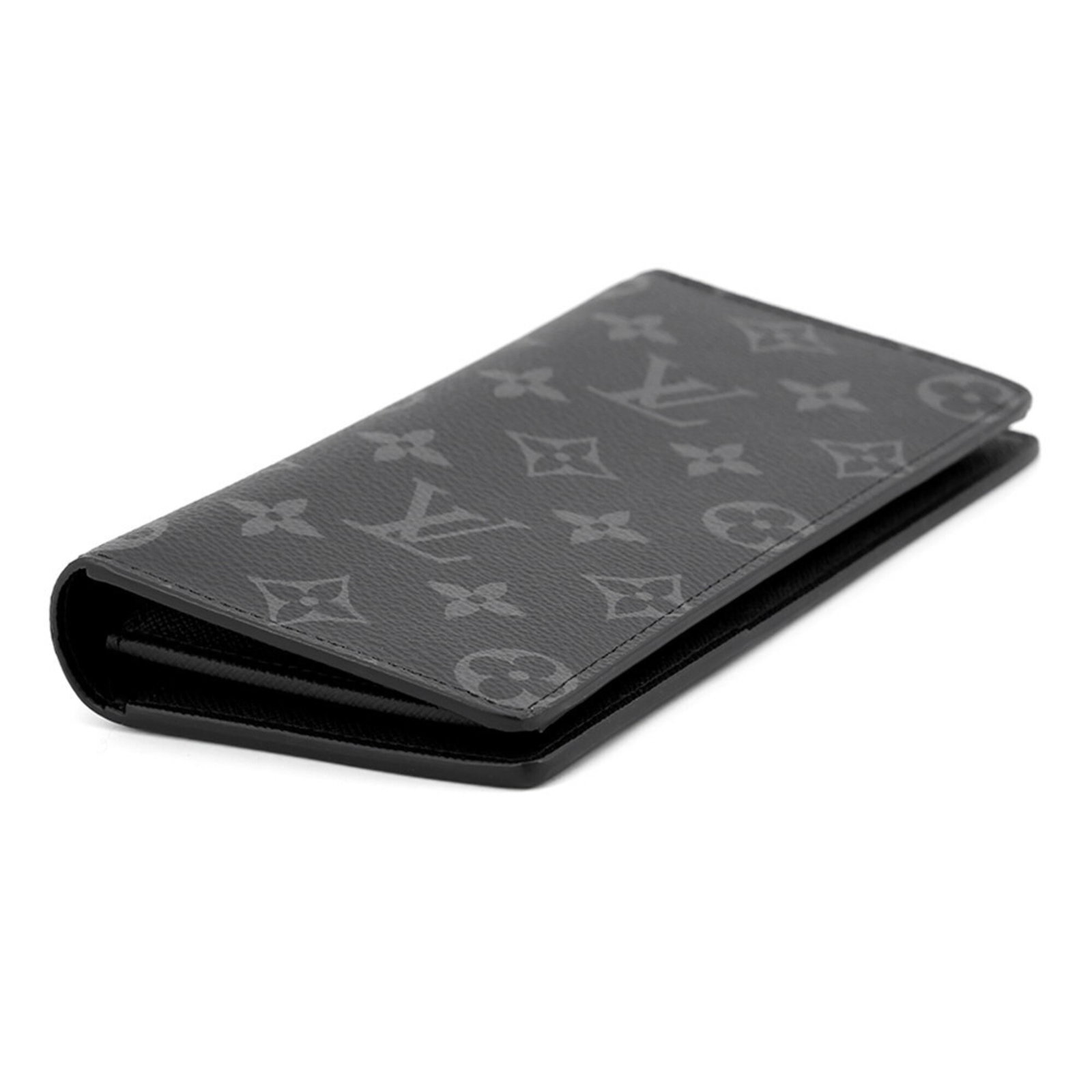 Monogram Eclipse Vuitton Bi Fold Long Wallet - 2