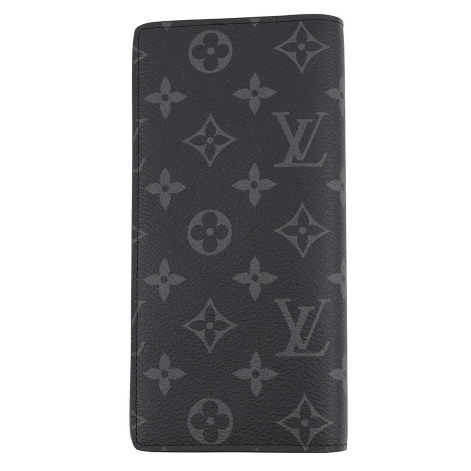 Monogram Eclipse Vuitton Bi Fold Long Wallet - 3