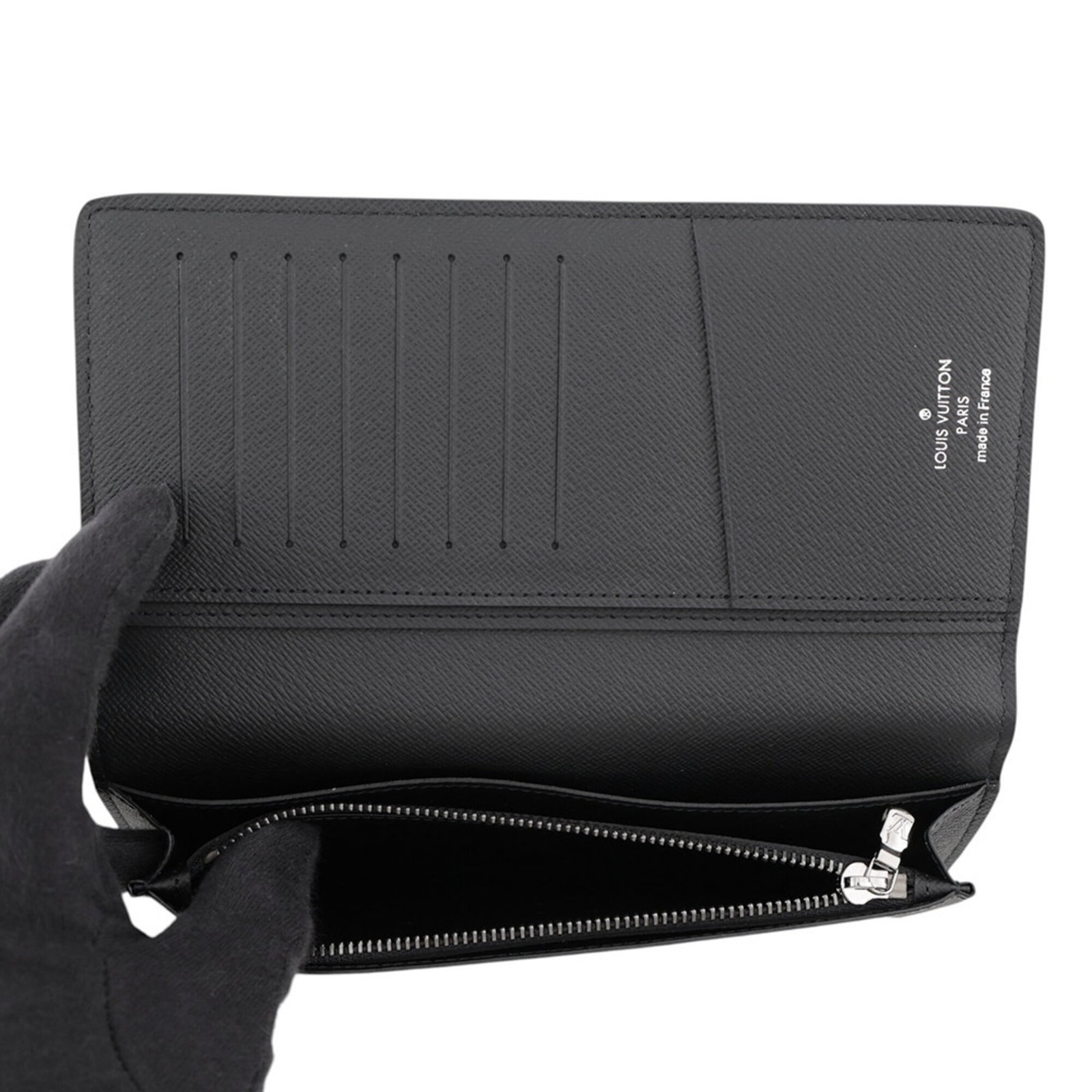 Monogram Eclipse Vuitton Bi Fold Long Wallet - 5