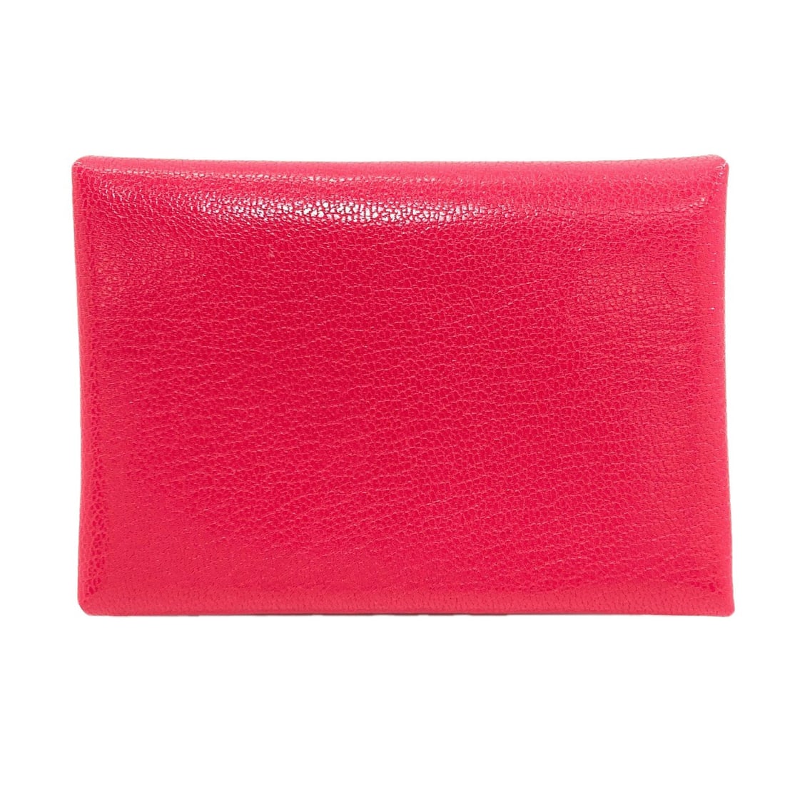 Hermes Calvi Duo Rose Extreme Silverhardware Card Case Chevre: Hermes Calvi Duo Rose Extreme Silverhardware Card Case Chevre Chevre material gives this pink card case a unique texture, while the extreme silver hardware adds a touch of luxury. The rose-inspired