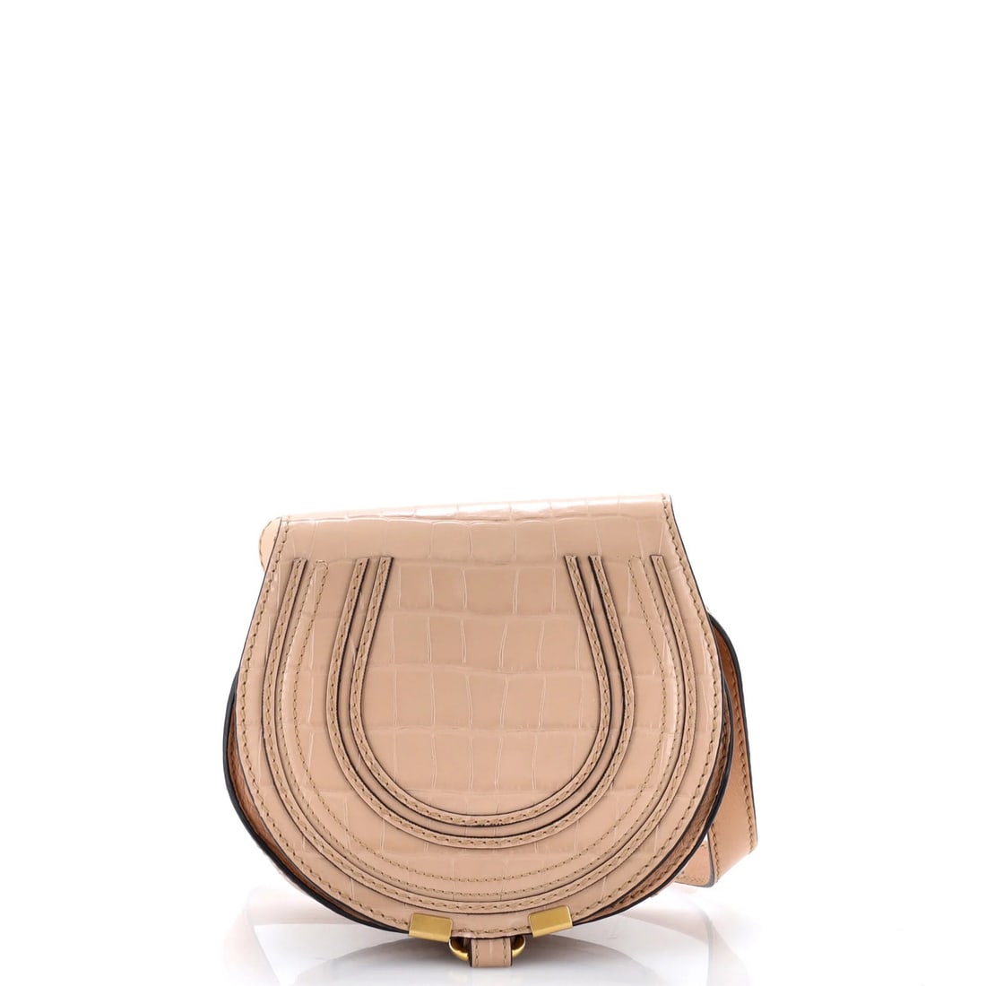 Chloe Marcie Crossbody Bag Crocodile Embossed Leather Mini: Chloe Marcie Crossbody Bag Crocodile Embossed Leather Mini Chloe Marcie Crossbody Bag Crocodile Embossed Leather Mini - A chic and stylish mini crossbody bag featuring crocodile embossed leather exter