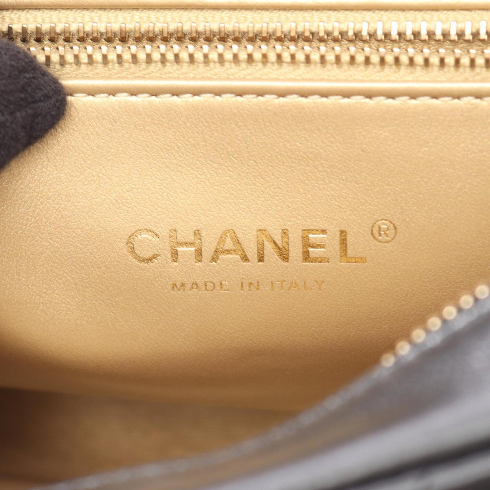 Leather Handbag Backpack Chanel - 4