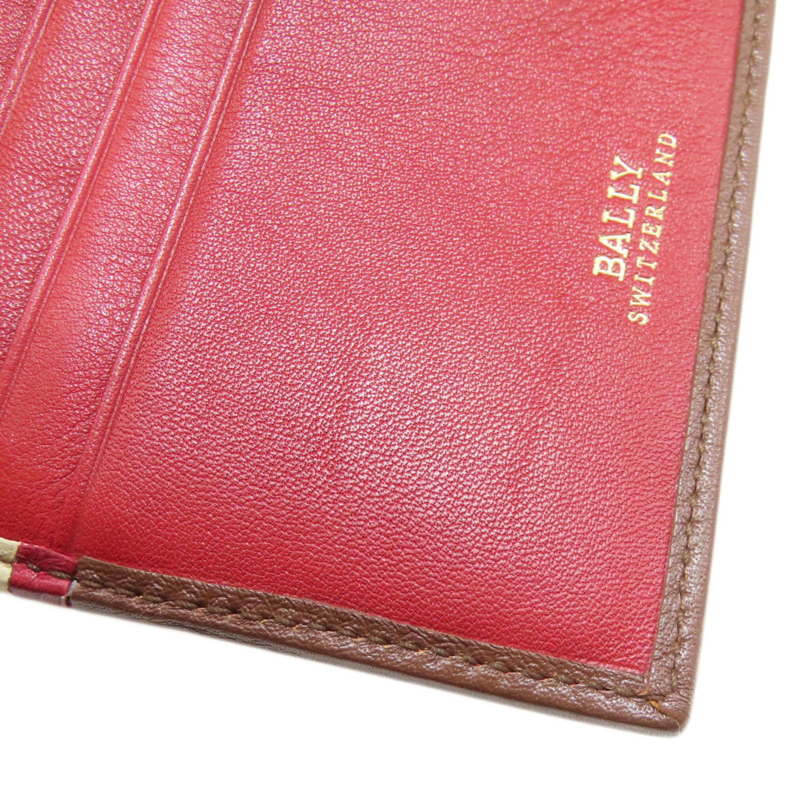 Bi Fold Leather Bally - 16