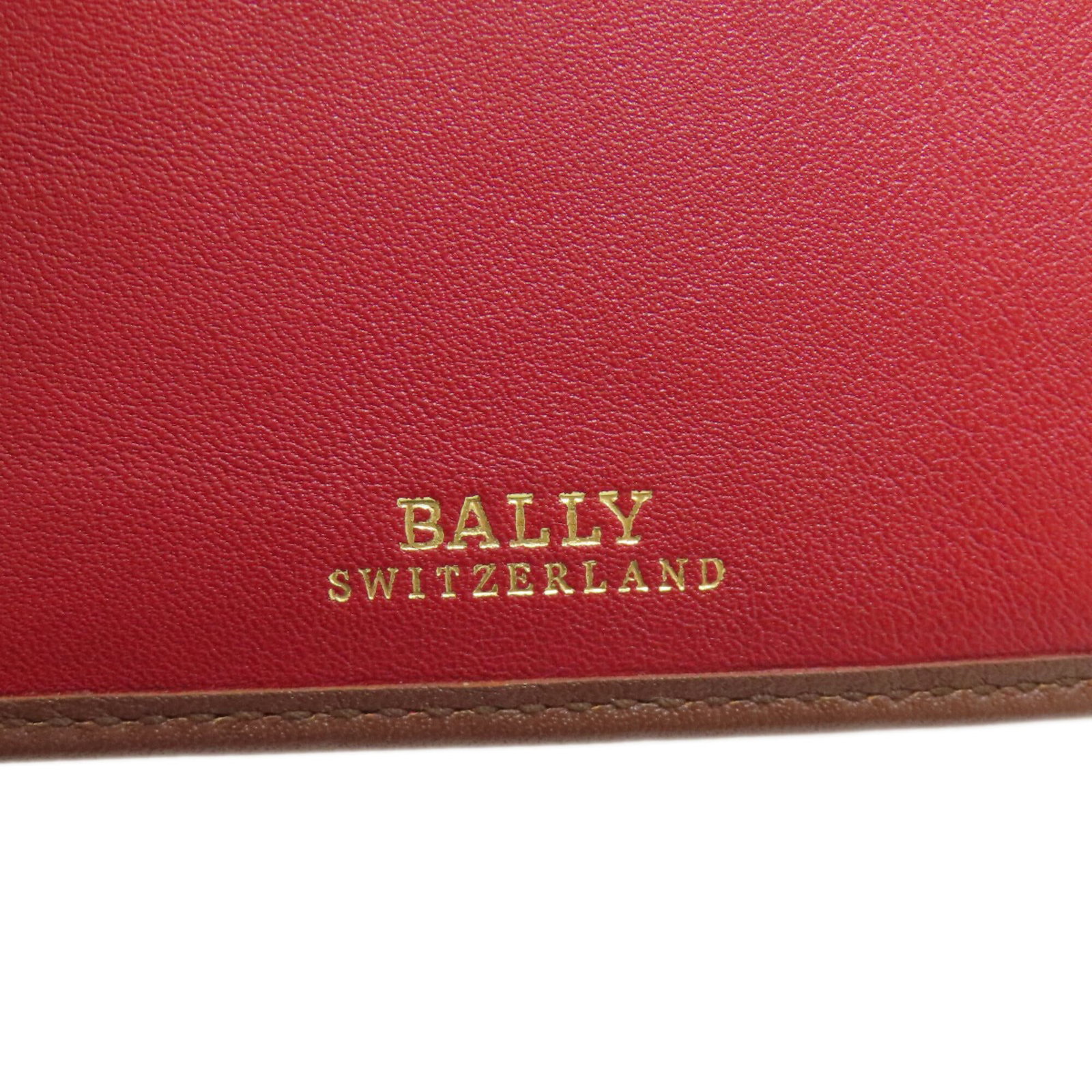 Bi Fold Leather Bally - 8