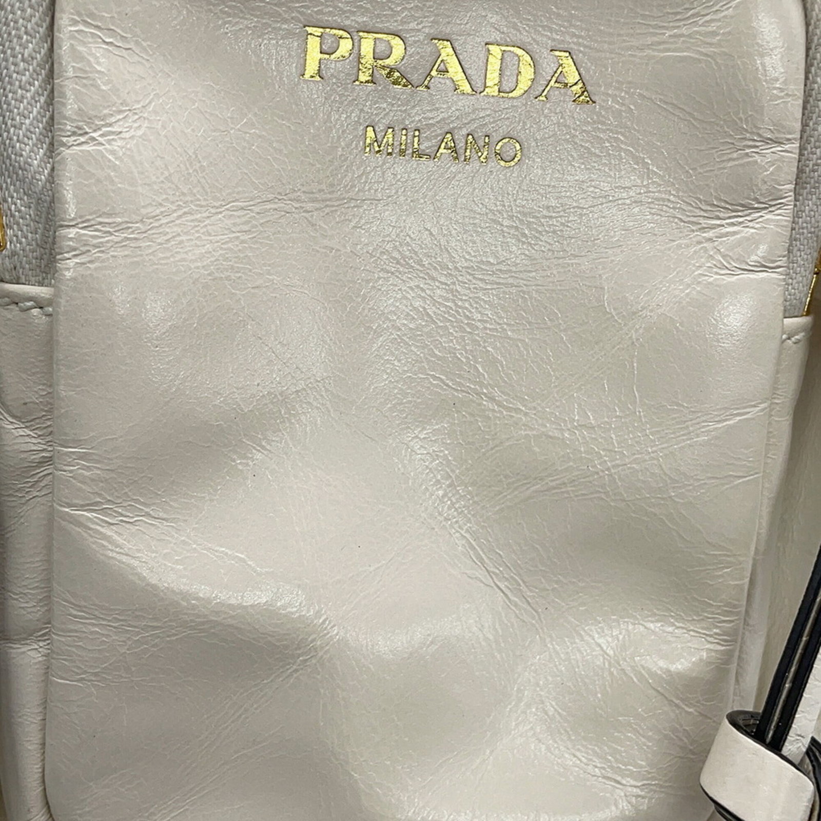 Handbag Leather Prada - 6