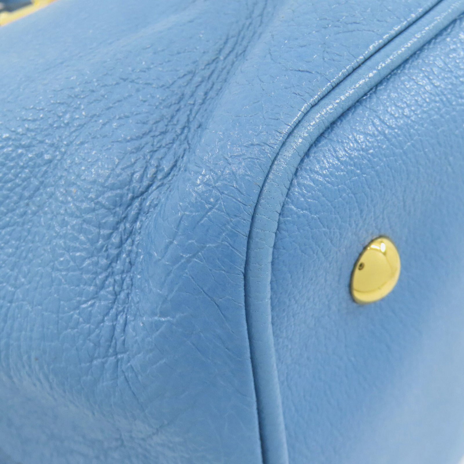 Handbag Miu Leather - 20