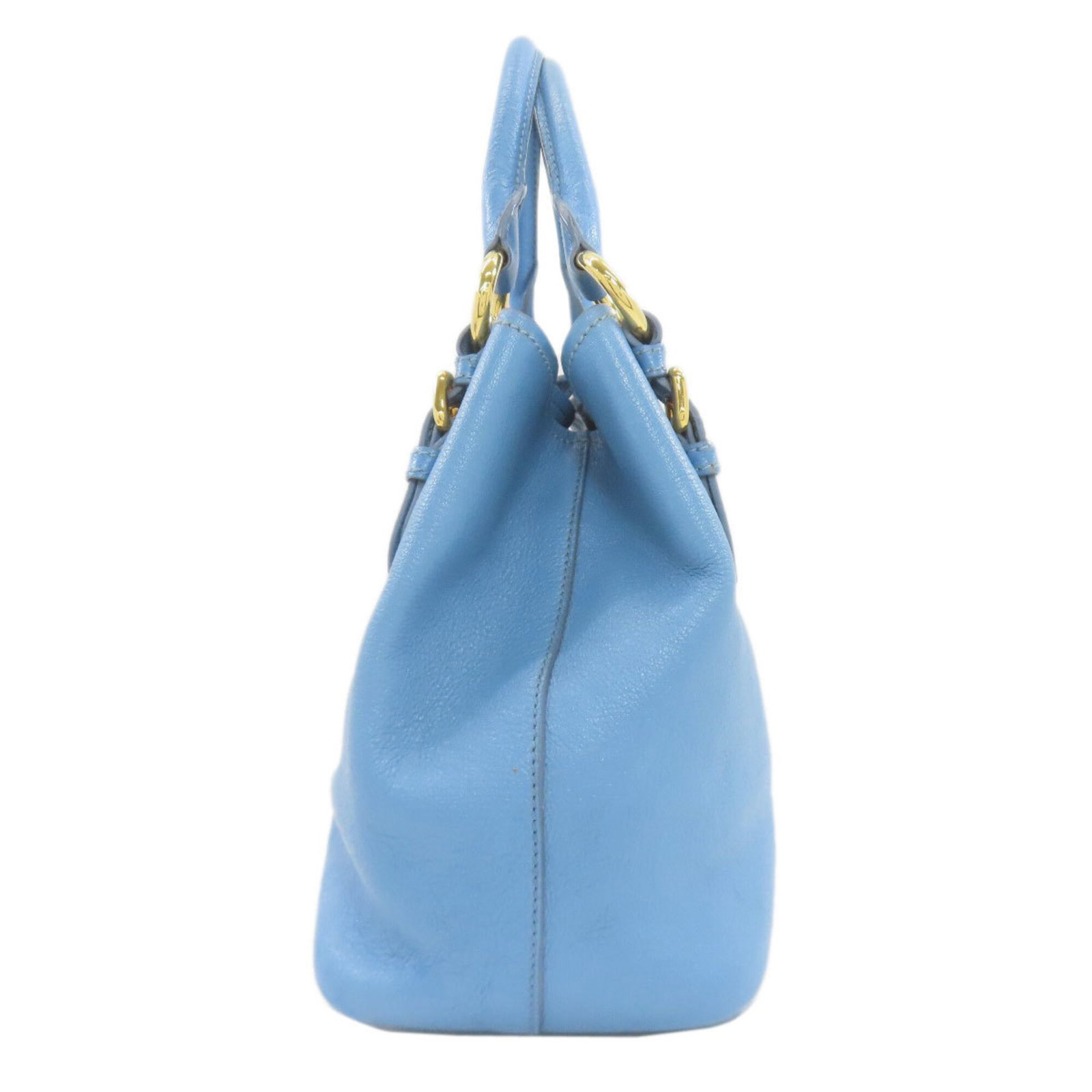 Handbag Miu Leather - 3