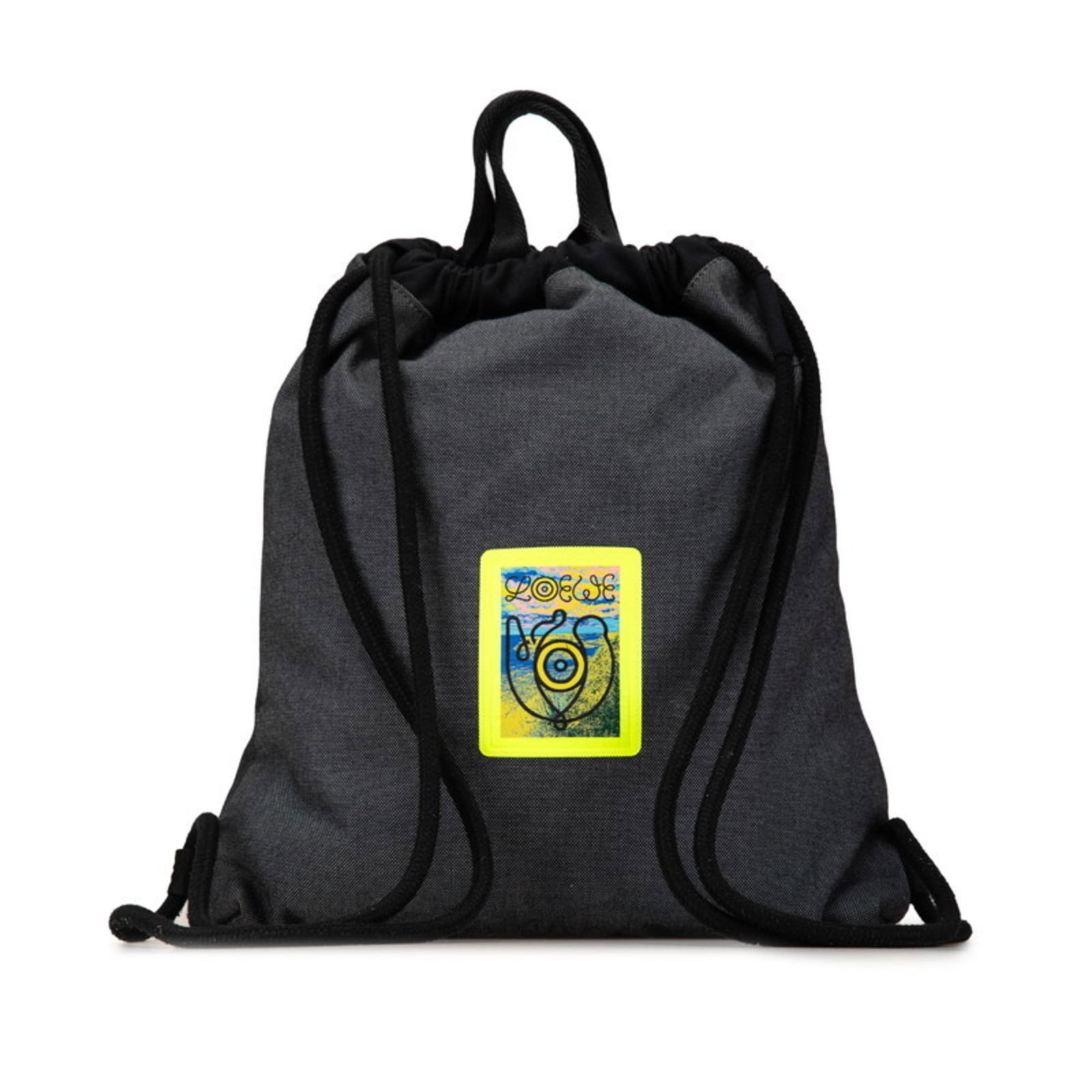 Denim Cotton Loewe Backpack - 4