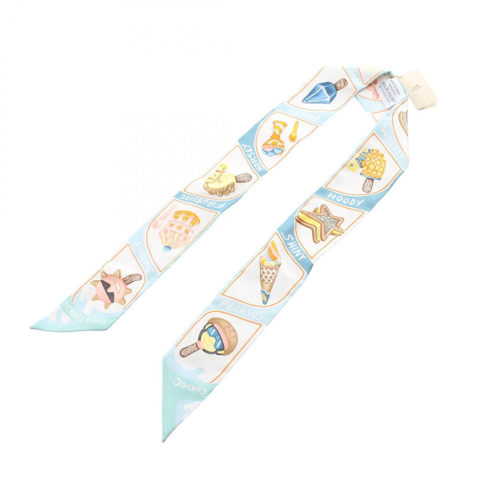 Silk Hermes Scarf - 2