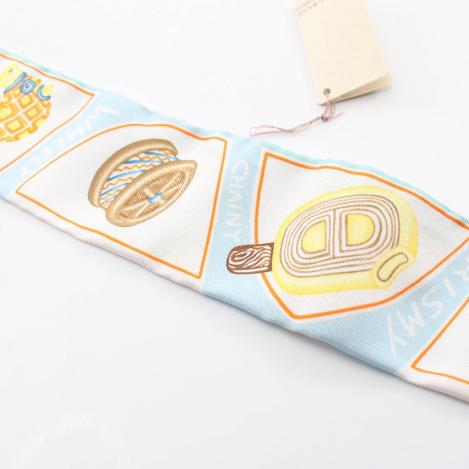 Silk Hermes Scarf - 7