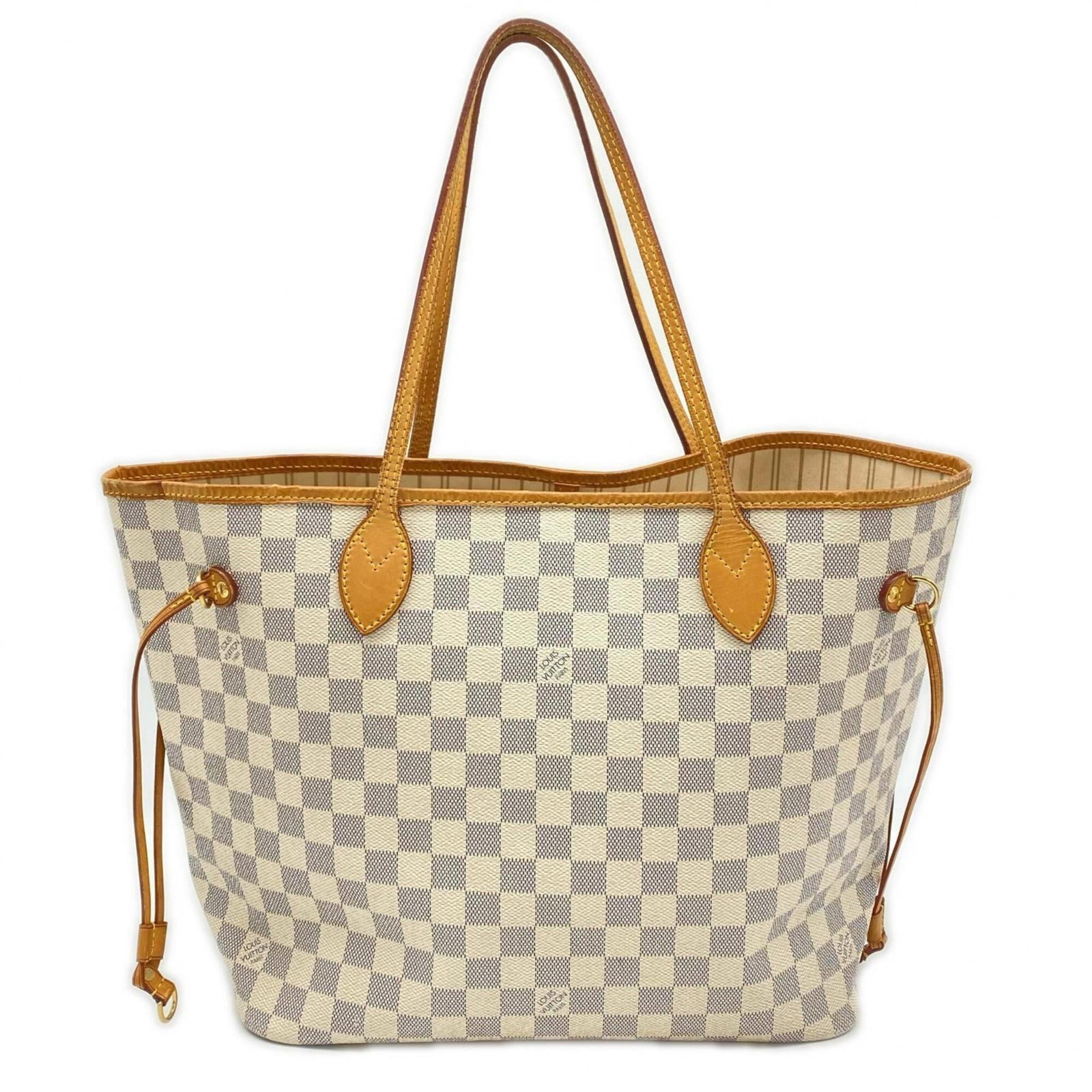 Louis Vuitton Handbag Coated Canvas: Louis Vuitton Handbag Coated Canvas The Louis Vuitton Handbag Coated Canvas is a stylish and durable accessory, featuring a signature Azur, Gray, and White color combination. Made from coated canvas,