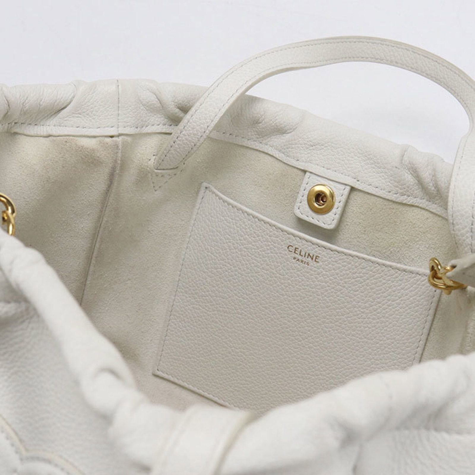 Celine Handbag Leather - 5