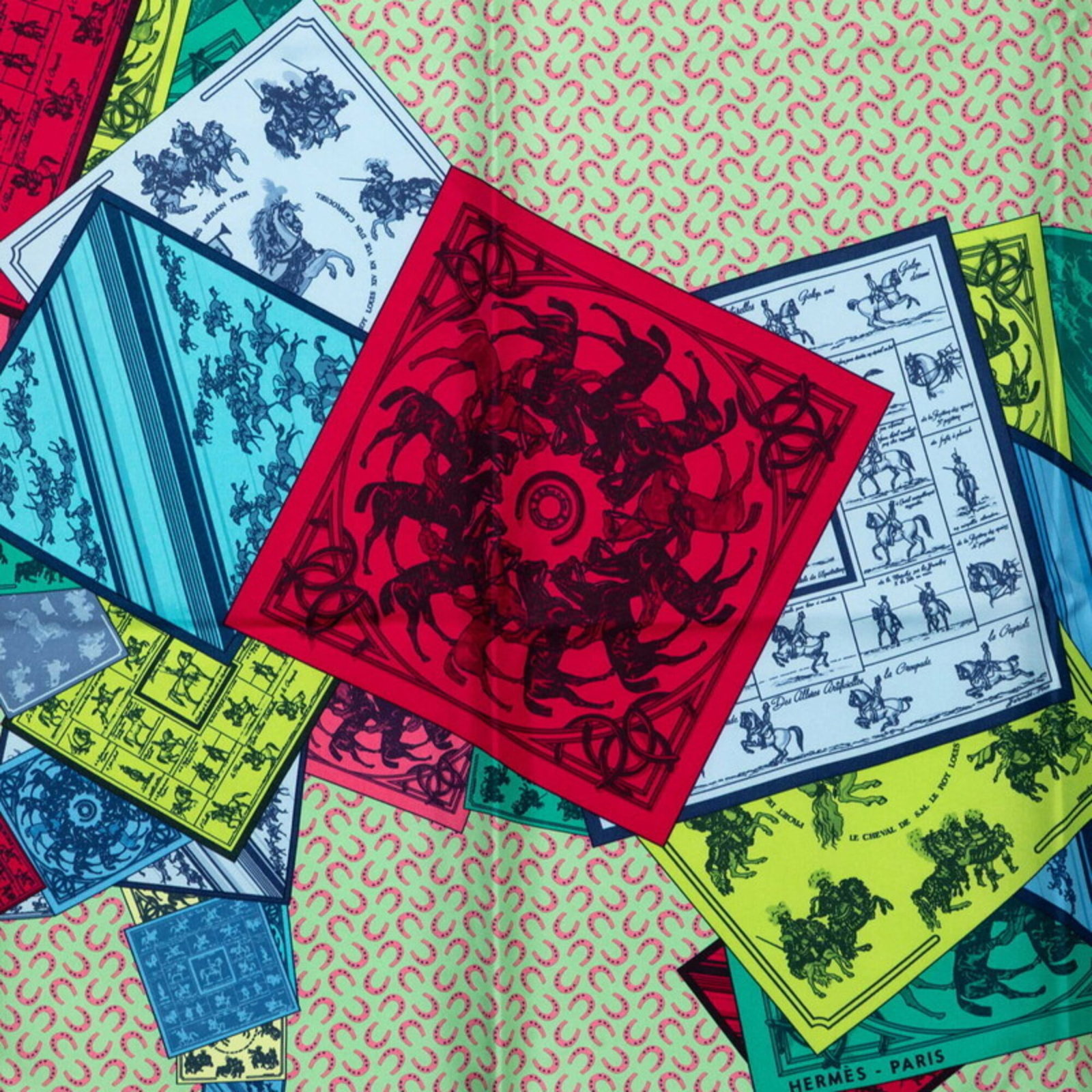 Silk Hermes Scarf - 2