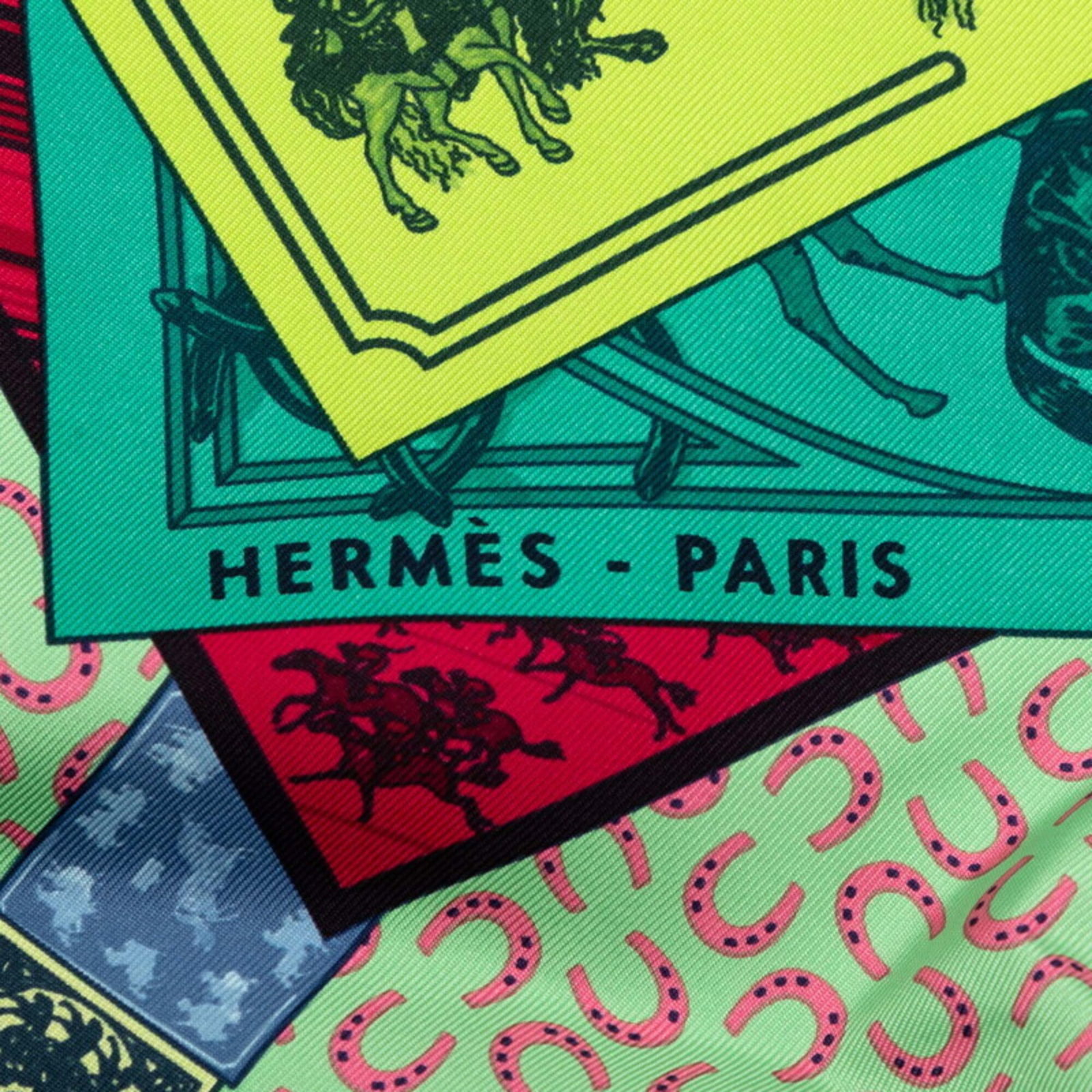 Silk Hermes Scarf - 6