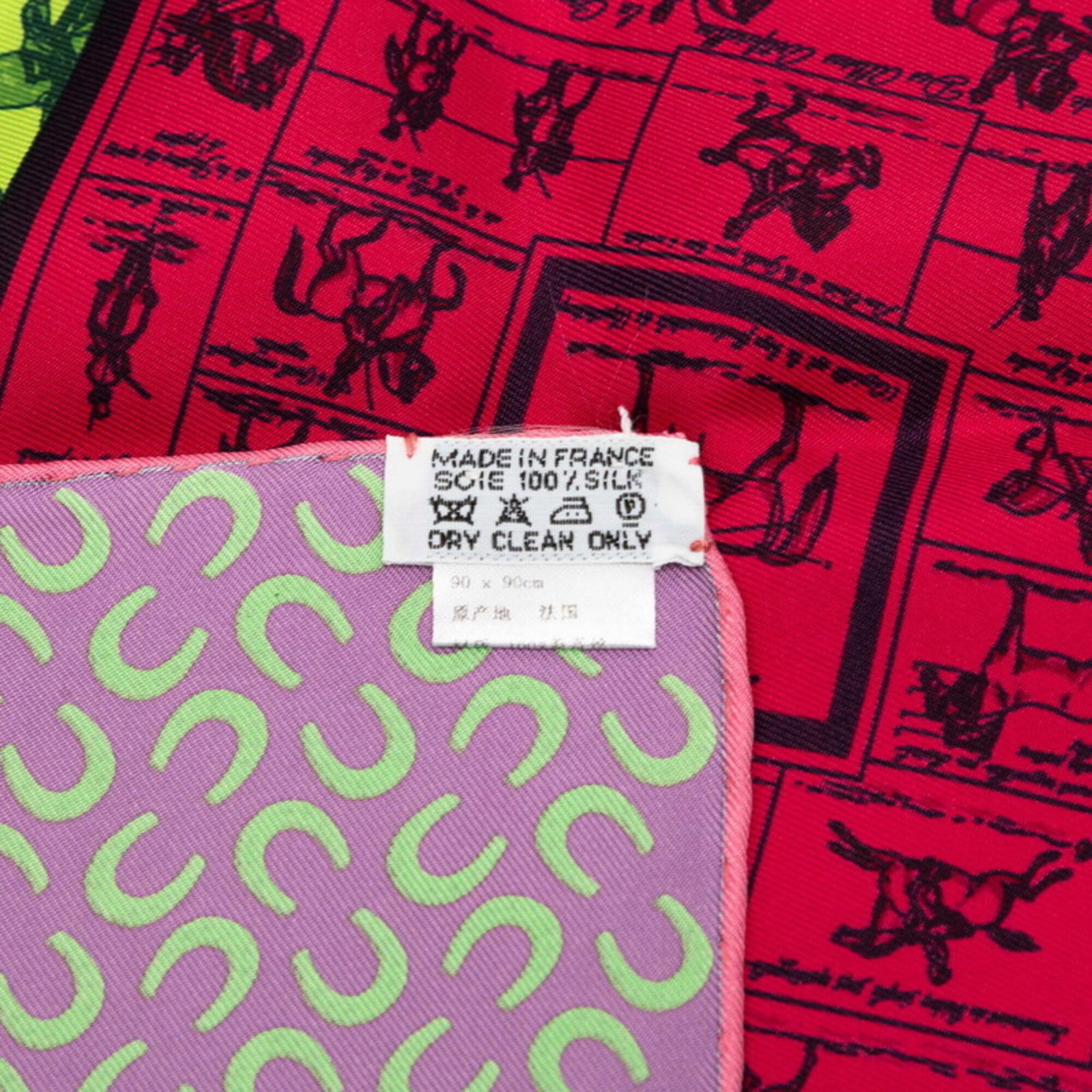 Silk Hermes Scarf - 7