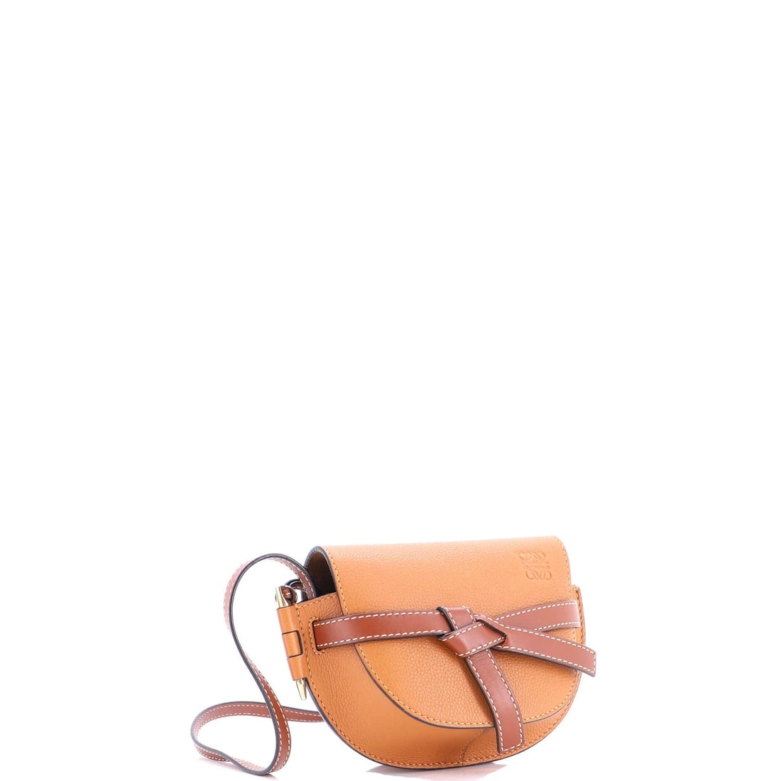 Leather Shoulder Bag Mini Gate - 2