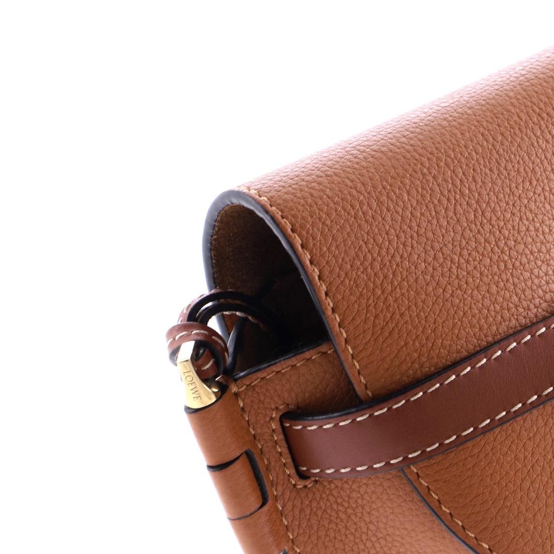 Leather Shoulder Bag Mini Gate - 7