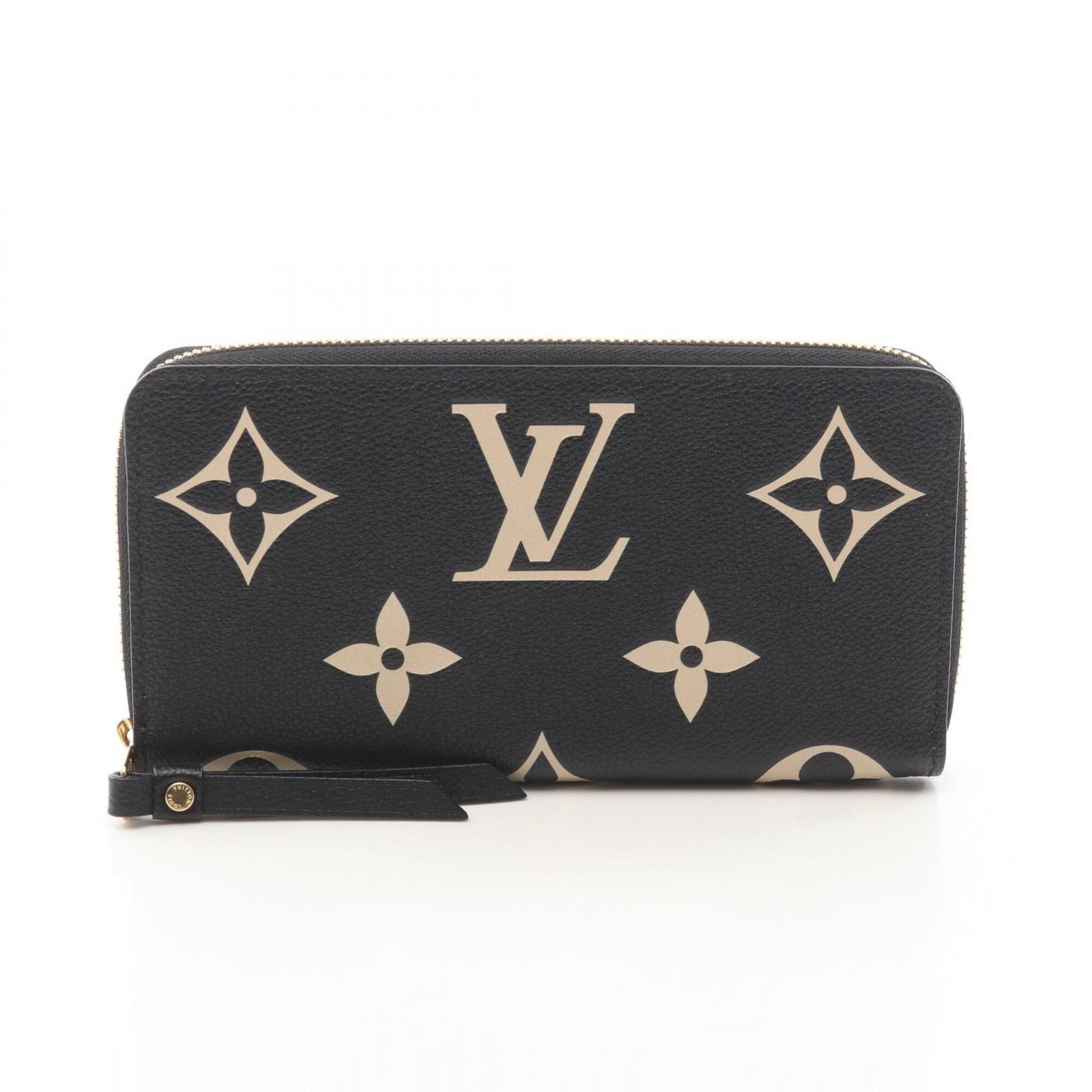 Leather Wallet Bi Fold Louis Vuitton: Leather Wallet Bi Fold Louis Vuitton Long and elegant, this Louis Vuitton Monogram Empreinte bi-fold wallet is crafted from high-quality leather, featuring a classic design with a subtle beige and bla