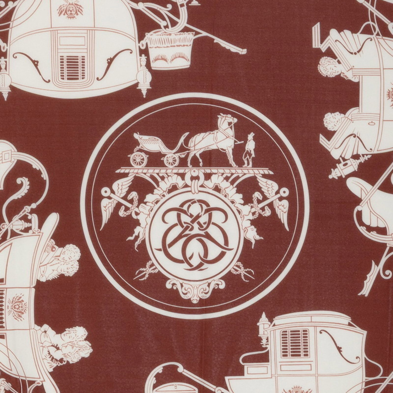 Silk Hermes Scarf - 2