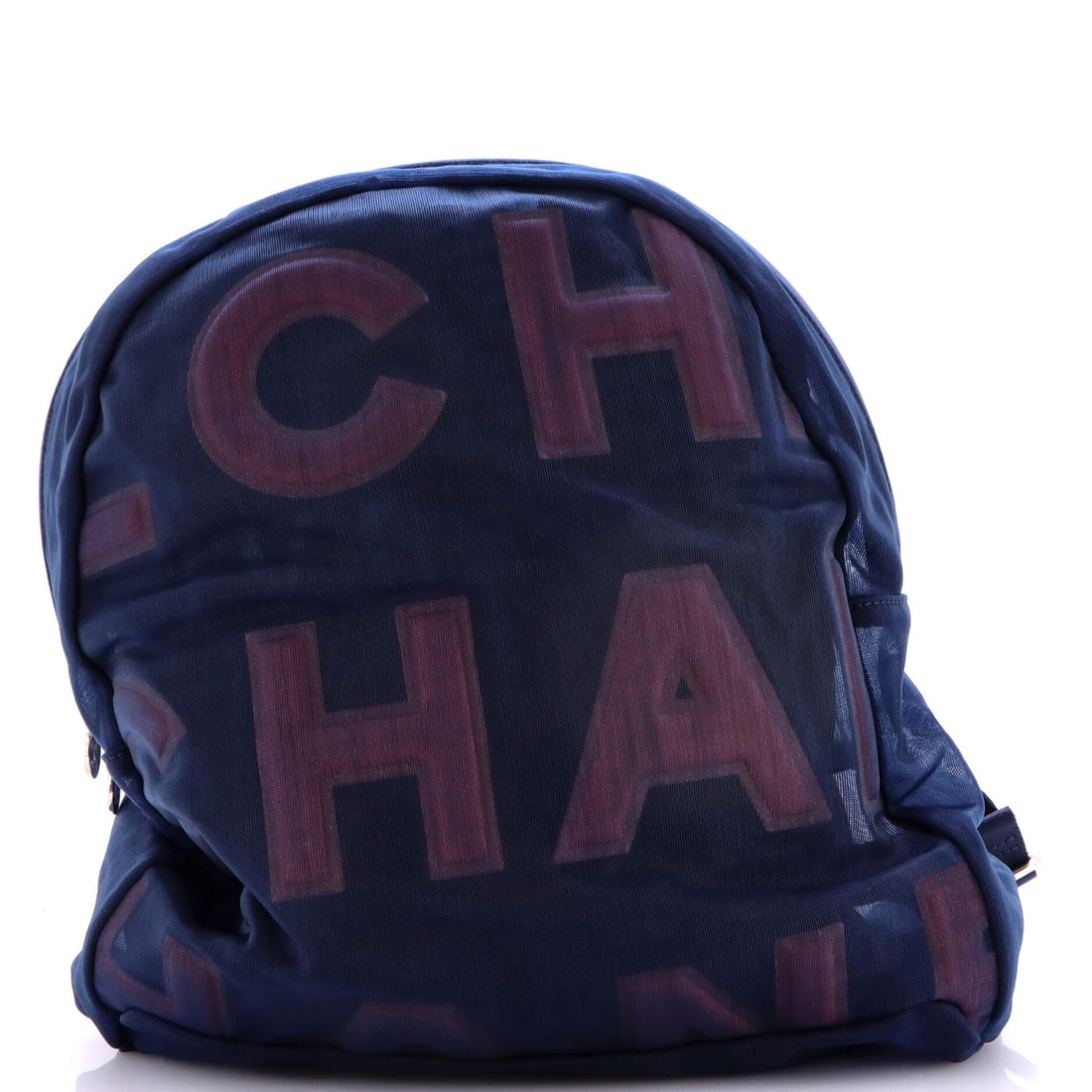 Mesh Medium Backpack Doudoune Chanel: Mesh Medium Backpack Doudoune Chanel Mesh Medium Backpack Doudoune Chanel - A stylish and versatile backpack with a mesh exterior in blue, featuring a medium size and adjustable straps. The interior i