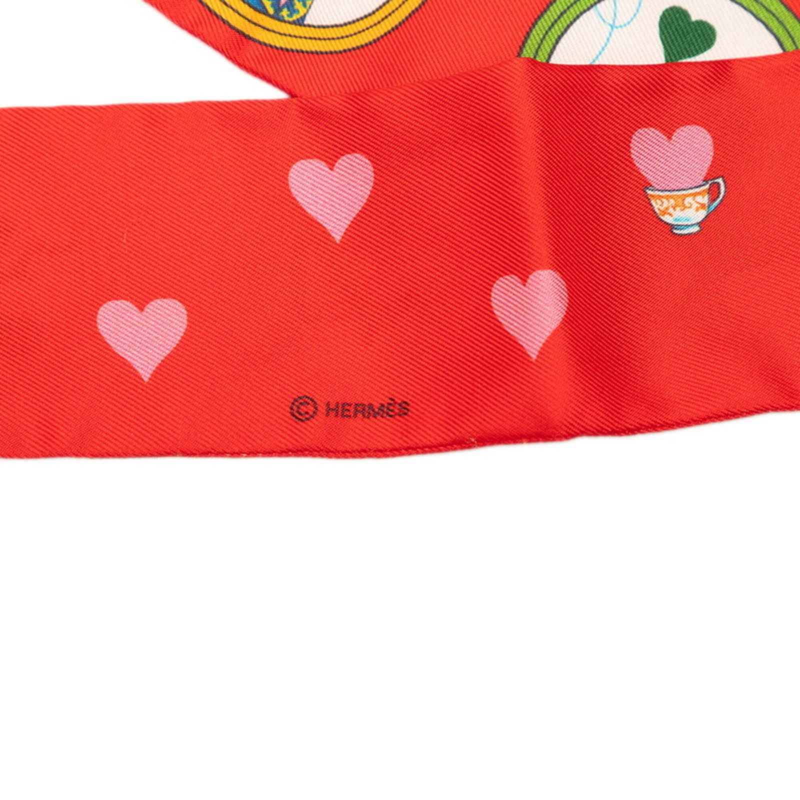 Silk Hermes Scarf - 4