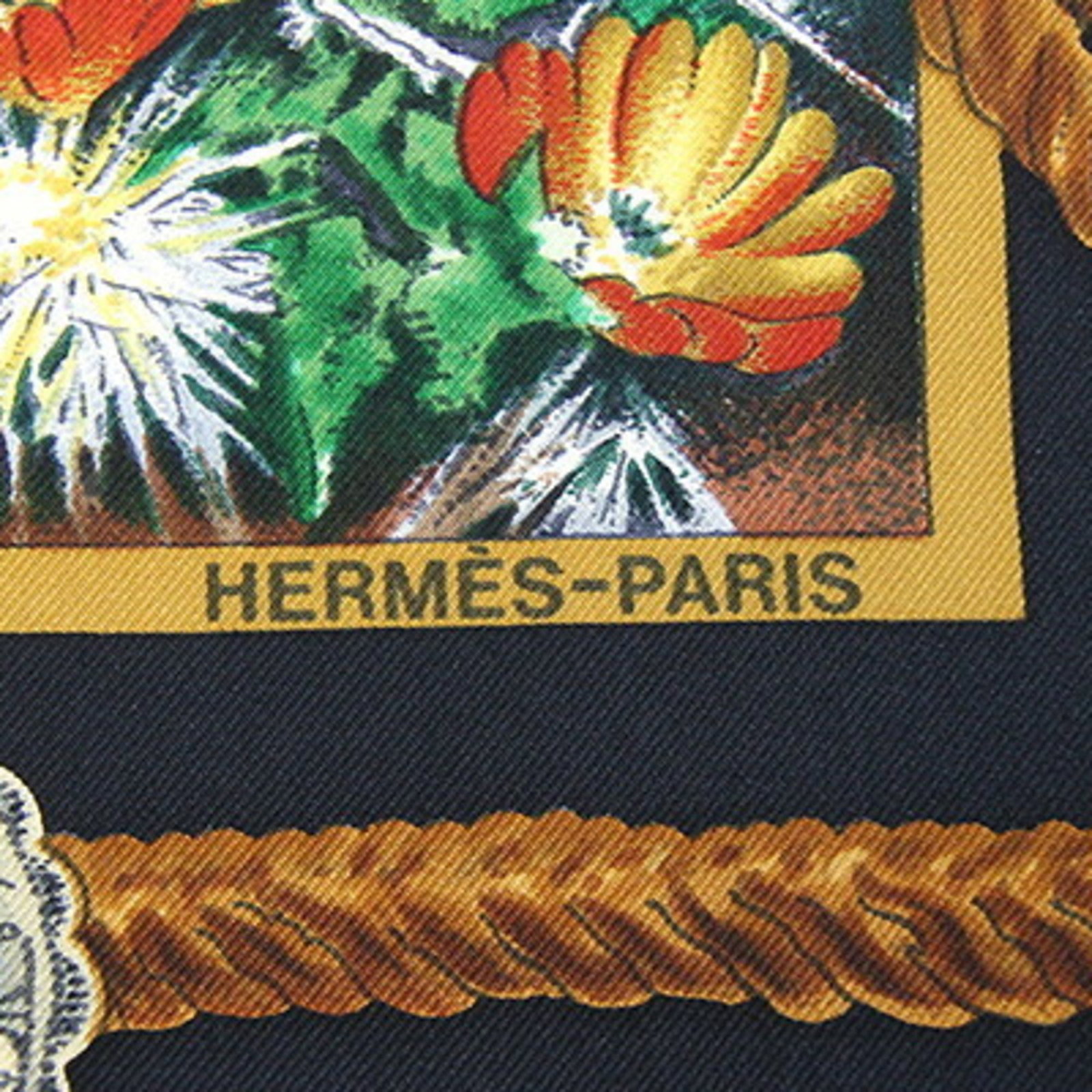 Silk Hermes Scarf - 2