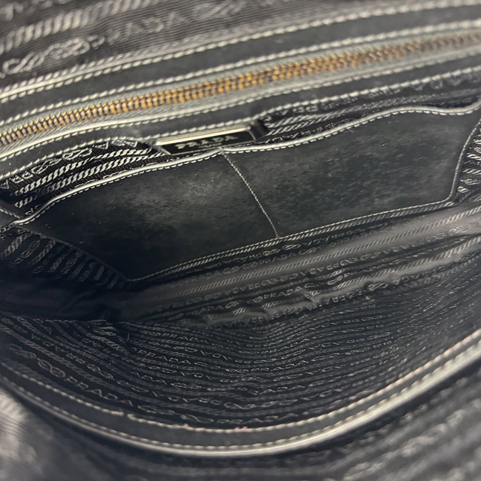 Shoulder Bag Leather Prada - 5